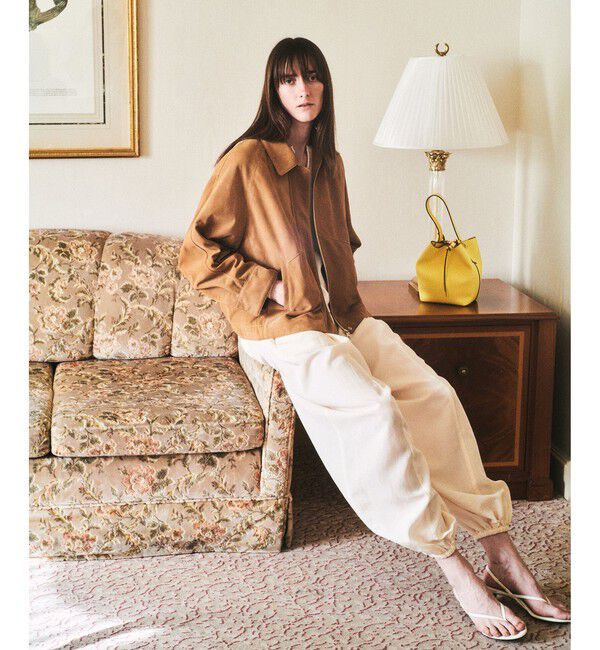 allureville「スウェードブルゾン」|ブルゾン・スタジャン|