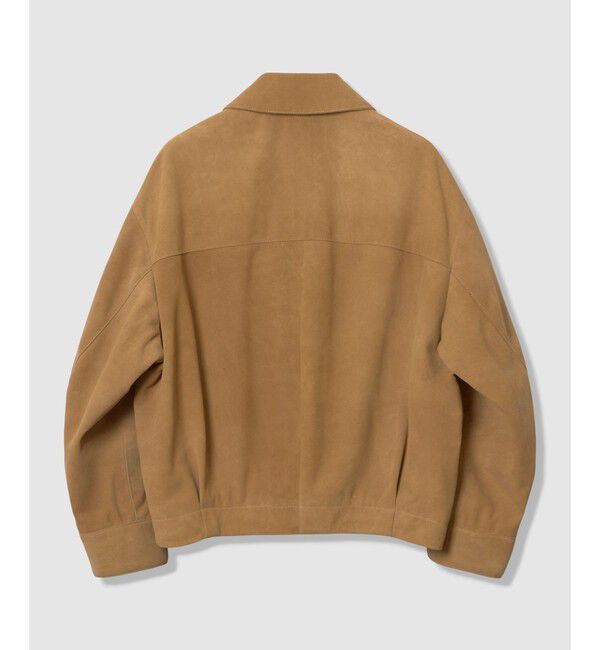 allureville「スウェードブルゾン」|ブルゾン・スタジャン|