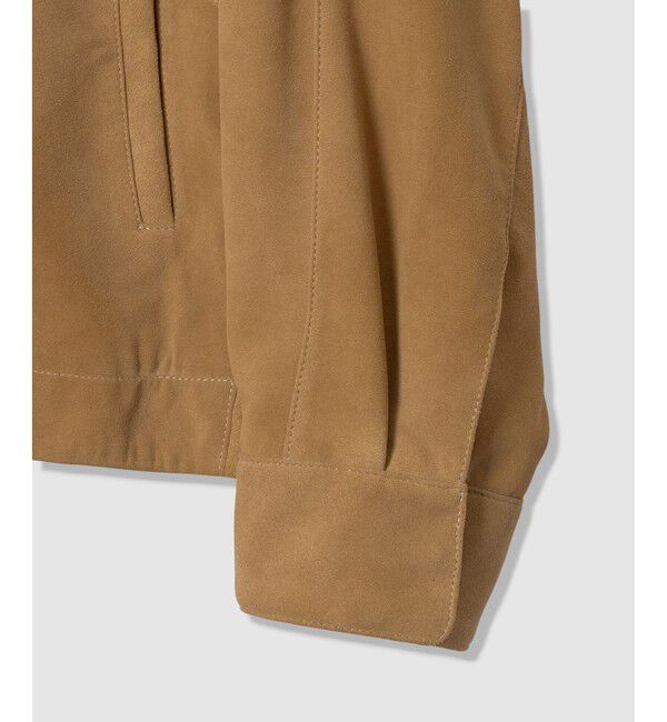 allureville「スウェードブルゾン」|ブルゾン・スタジャン|