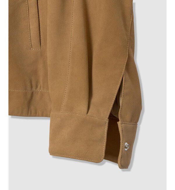 allureville「スウェードブルゾン」|ブルゾン・スタジャン|