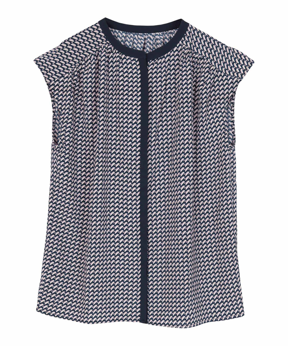 ur's「フレンチスリーブバンドカラーブラウス」|シャツ・ブラウス|