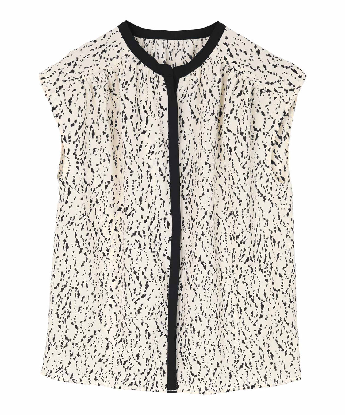 ur's「フレンチスリーブバンドカラーブラウス」|シャツ・ブラウス|