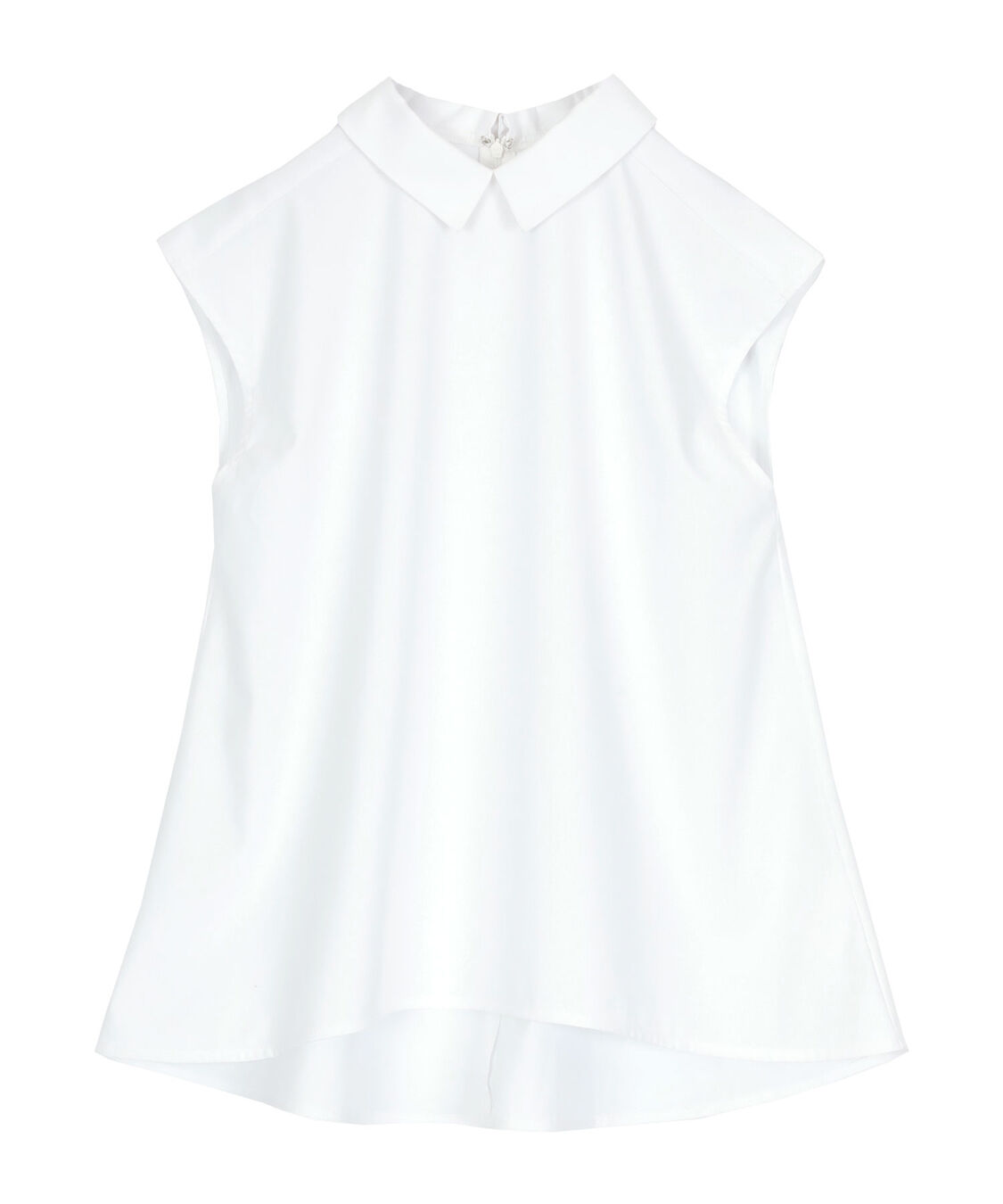 ur's「【星玲奈さんコラボアイテム】襟付フレアノースリーブブラウス」|シャツ・ブラウス|