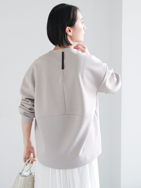 Te chichi「バックジップダンボールプルオーバー（セットアップ可）」|Tシャツ・カットソー|Ｓグレー