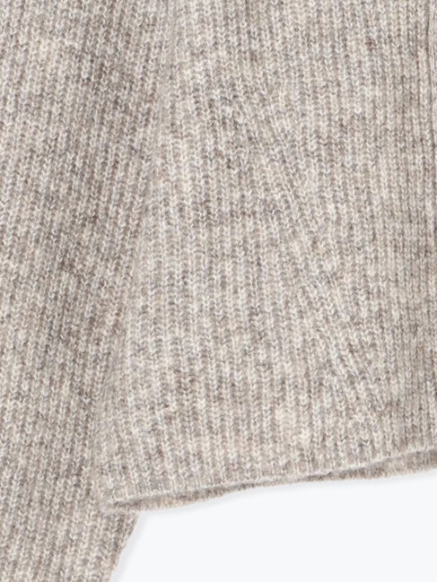 Samansa Mos2「襟付ニットカーディガン」|カーディガン|