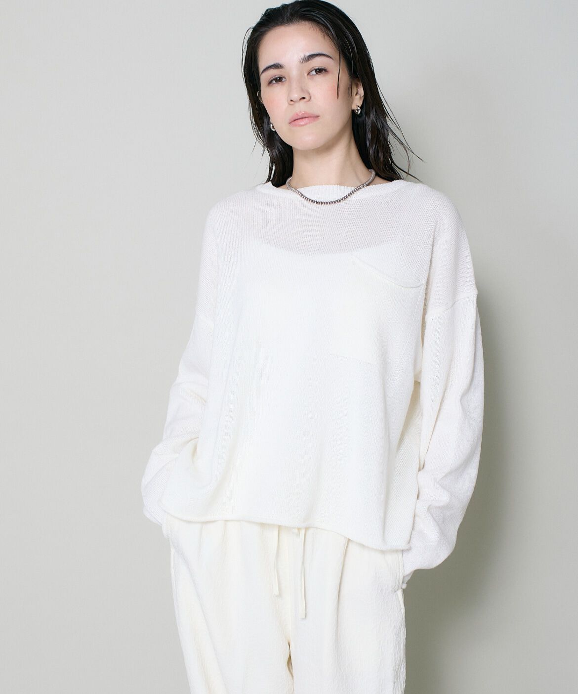 DAY by DAY it&rsquo;s international「和紙ウールニットプルオーバー」|ニット・セーター|