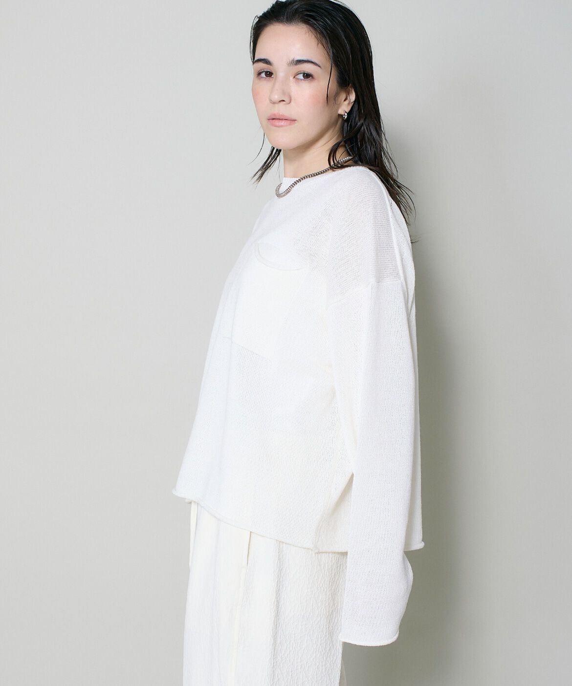 DAY by DAY it&rsquo;s international「和紙ウールニットプルオーバー」|ニット・セーター|