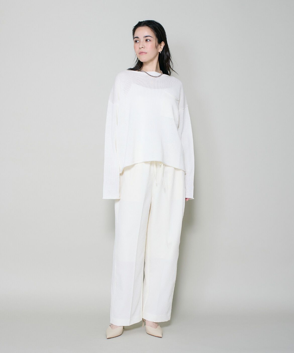 DAY by DAY it&rsquo;s international「和紙ウールニットプルオーバー」|ニット・セーター|