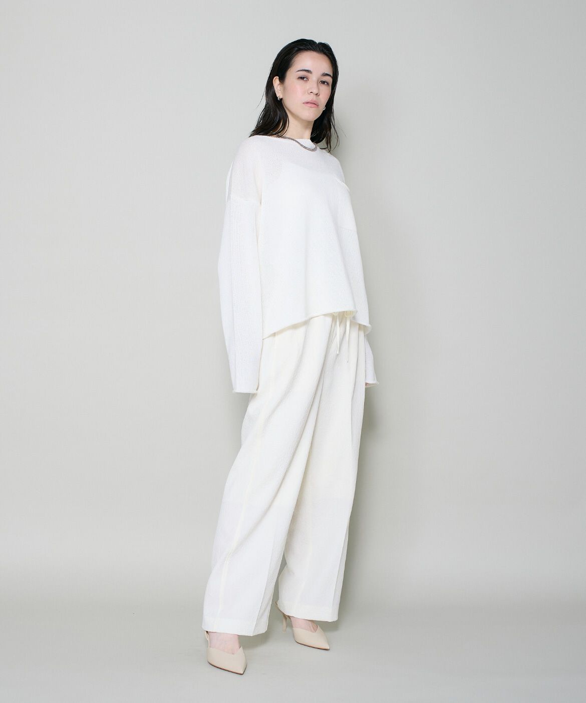 DAY by DAY it&rsquo;s international「和紙ウールニットプルオーバー」|ニット・セーター|