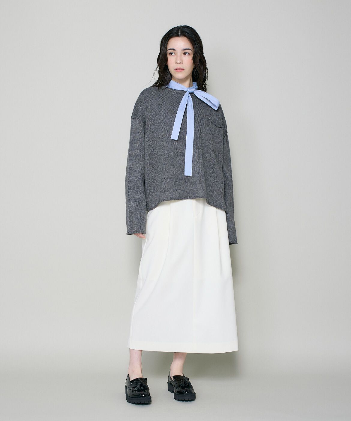 DAY by DAY it&rsquo;s international「和紙ウールニットプルオーバー」|ニット・セーター|