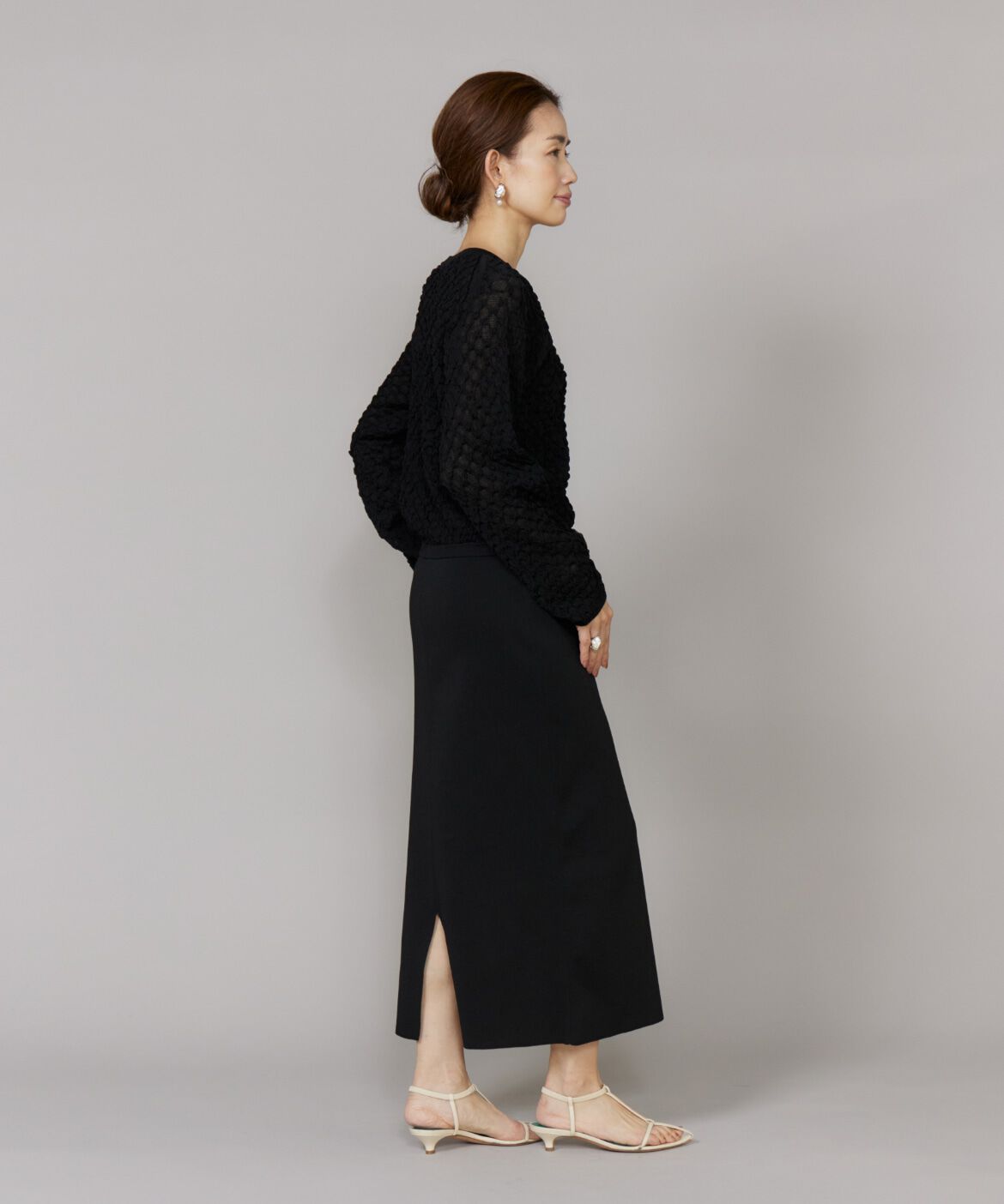 Le Souk「ジャカードニットプルオーバー」|ニット・セーター|