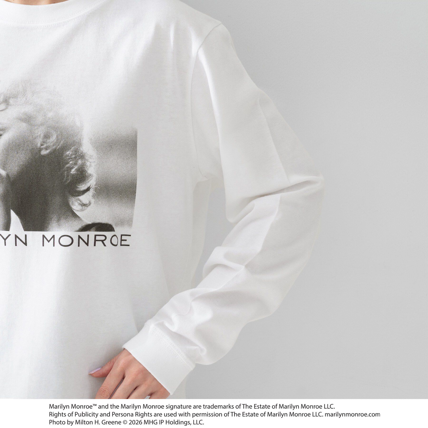 UNTITLED「【MARILYN MONROE】GOOD ROCK SPEED ロングスリーブTシャツ」|Tシャツ・カットソー|