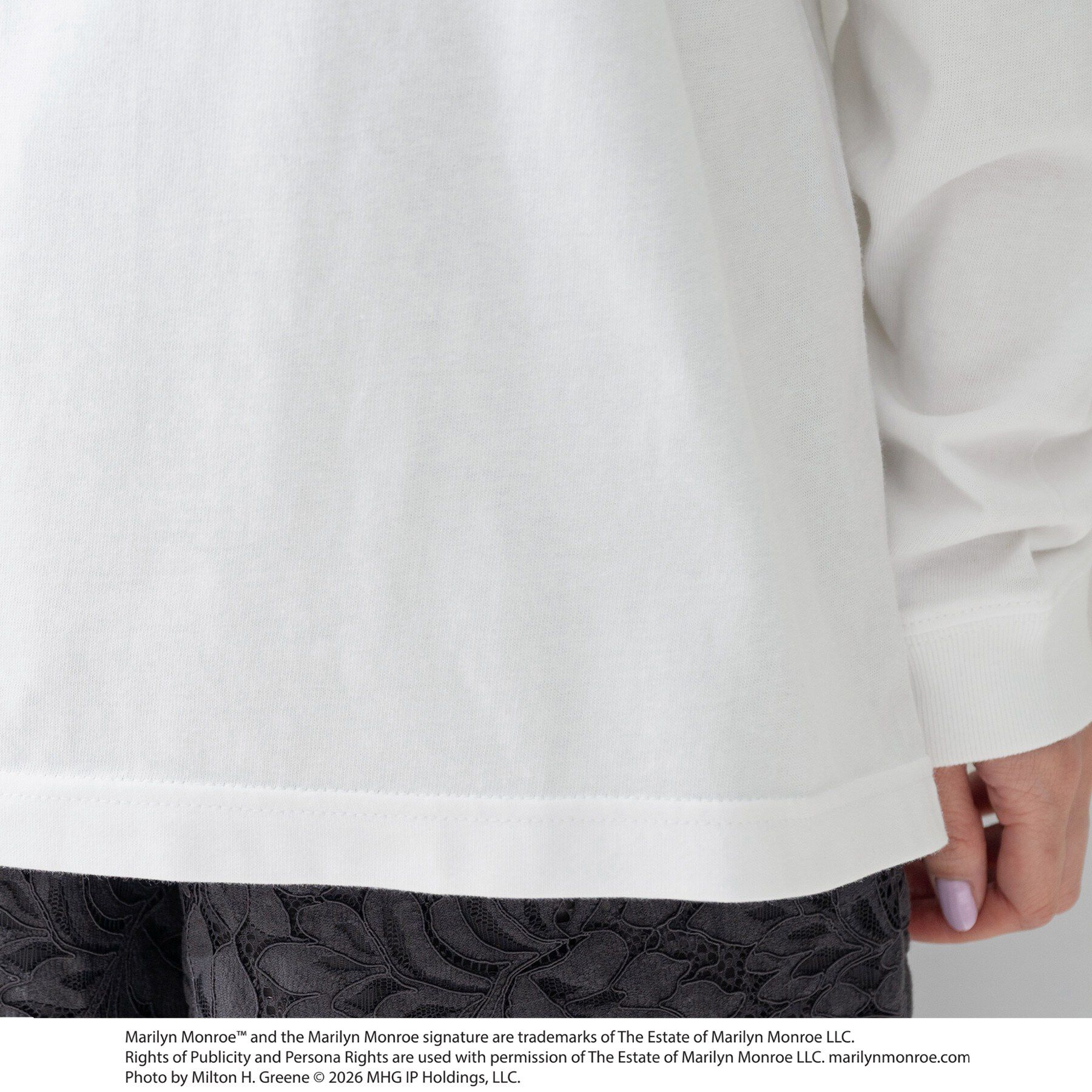 UNTITLED「【MARILYN MONROE】GOOD ROCK SPEED ロングスリーブTシャツ」|Tシャツ・カットソー|