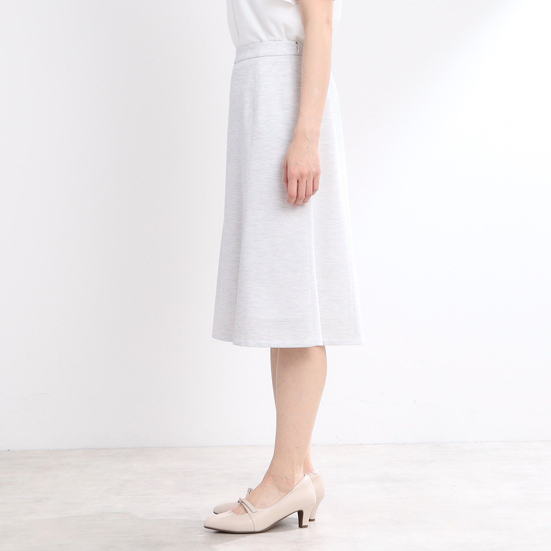 Reflect「【匠シリーズ／洗える】匠ソフトフレアスカート」|スカート|