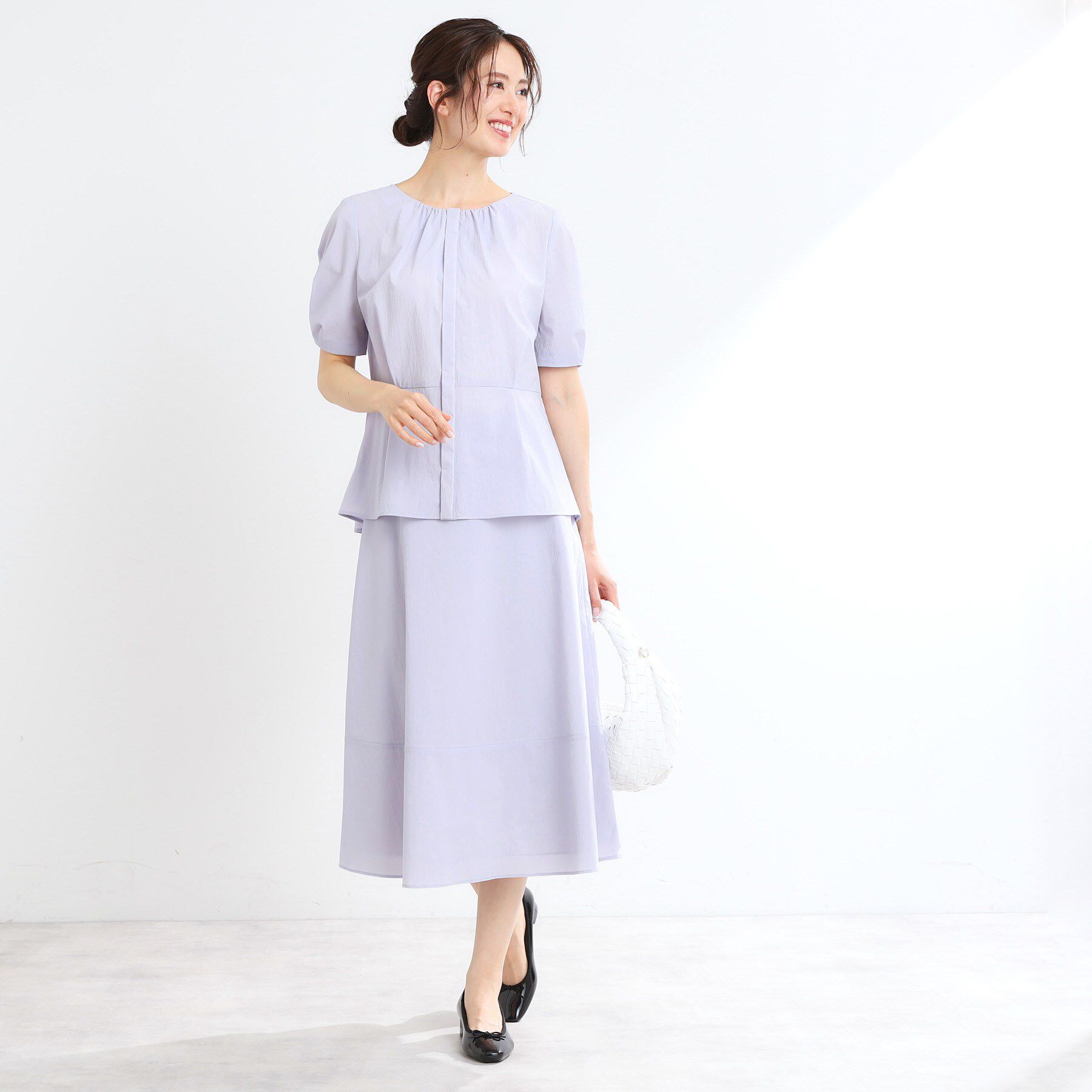 Reflect「【マシンウォッシュ可／撥水／雨の日OK！】レインシリーズフレアスカート」|スカート|