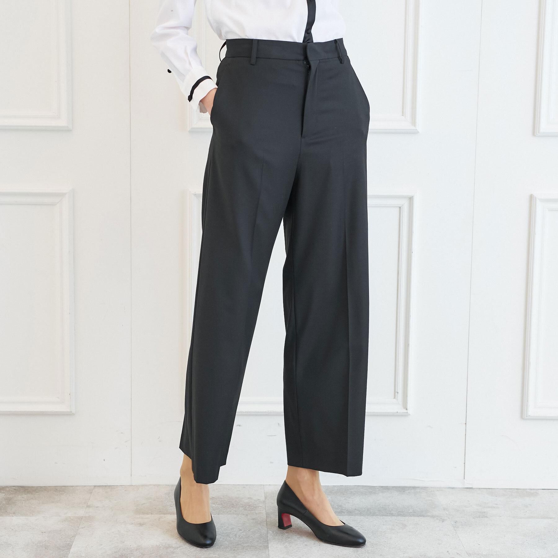 DRESSTERIOR「【大人MUSE5月号掲載】【セットアップ可】BLACKワイドパンツ」|その他|