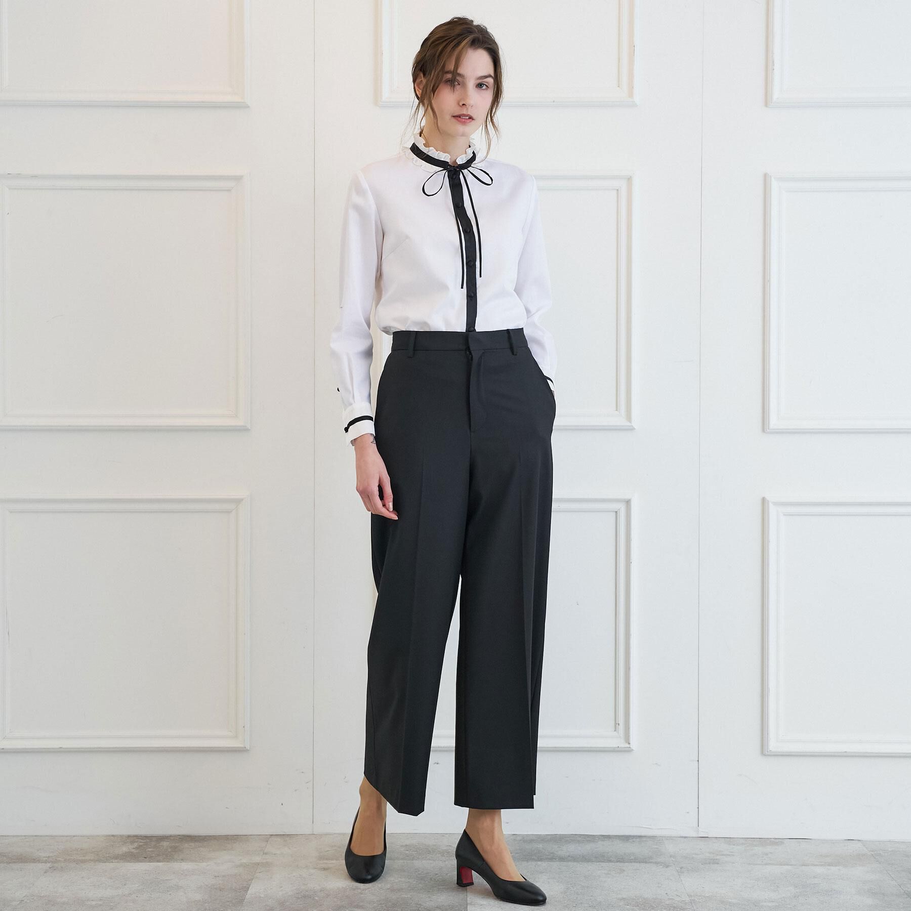 DRESSTERIOR「【大人MUSE5月号掲載】【セットアップ可】BLACKワイドパンツ」|その他|