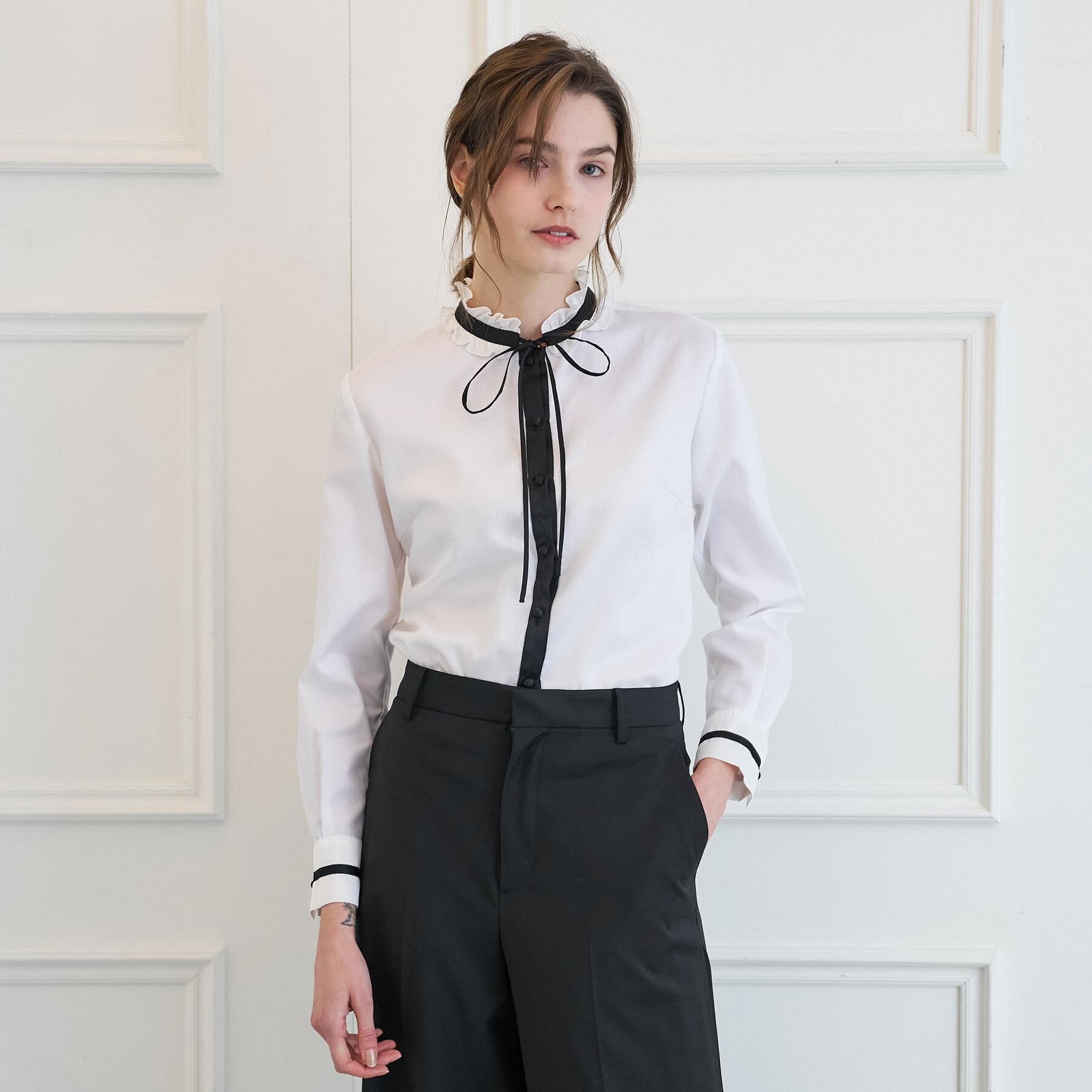 DRESSTERIOR「【大人MUSE5月号掲載】ボウタイブラウス」|シャツ・ブラウス|