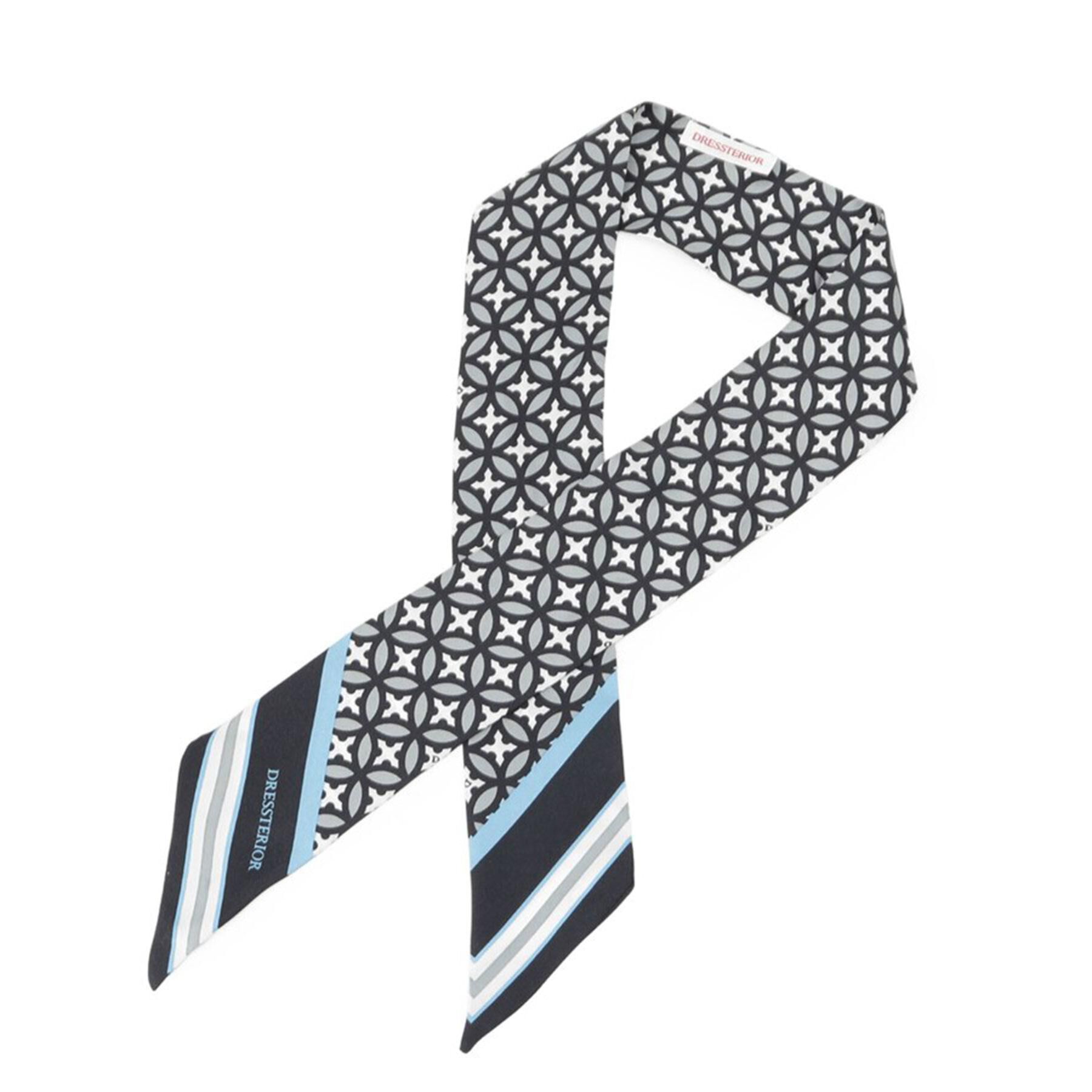 DRESSTERIOR「【大人MUSE5月号掲載】オーバーラップサークルツイリースカーフ」|バンダナ・スカーフ|