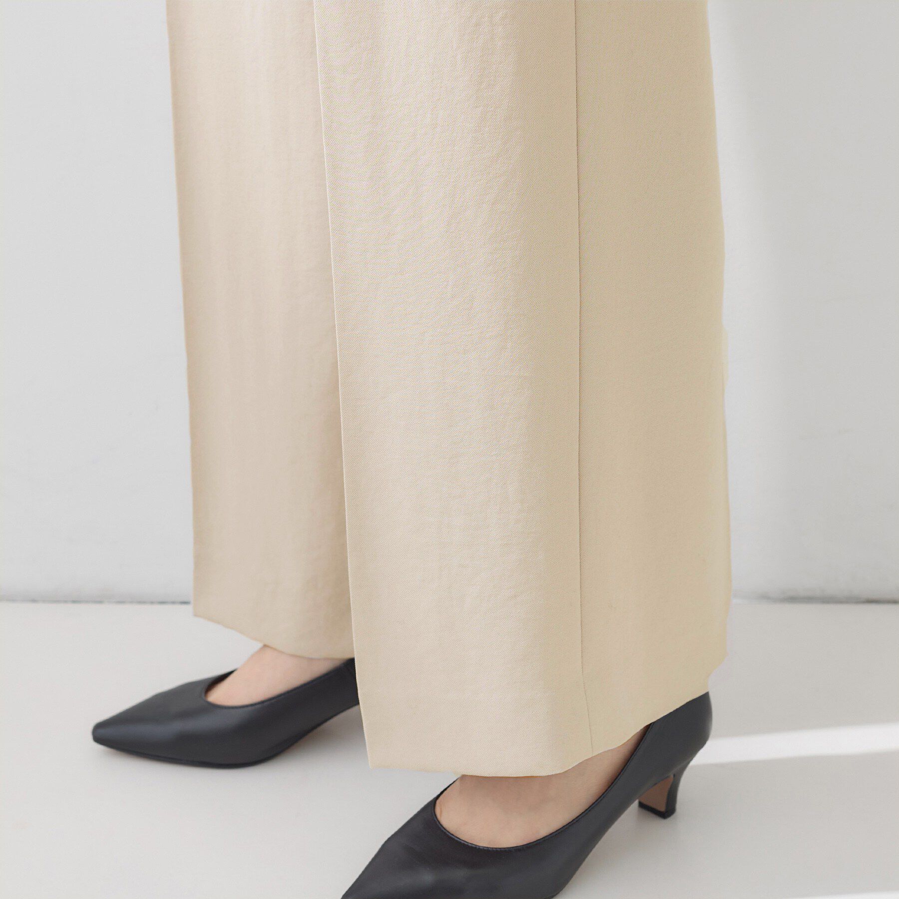 INDIVI「【洗える／UVケア／SETUP可】着る日傘ワイドパンツ」|その他|