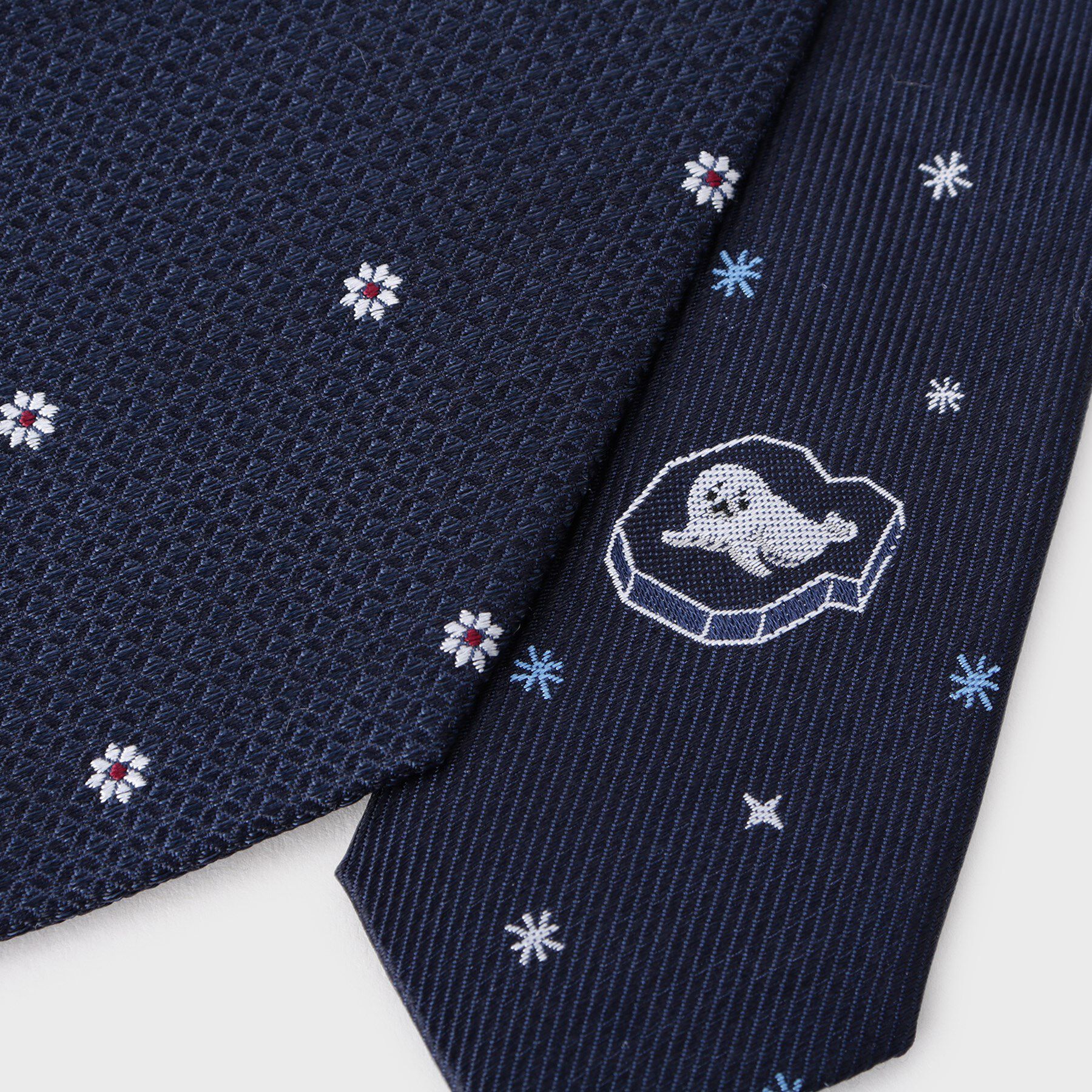 TAKEO KIKUCHI「【BOXセット】Sea Creatures ネクタイ＆タイバー」|ネクタイ・蝶ネクタイ|