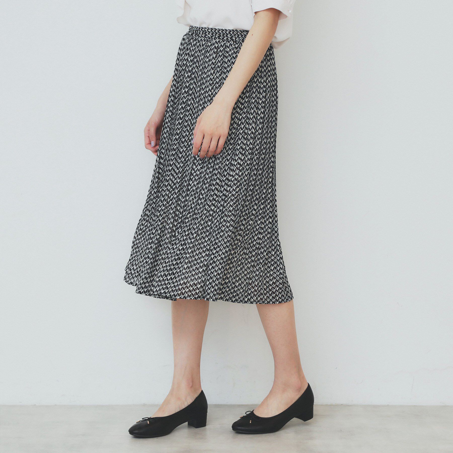 index「《新色追加》着丈が選べる！プリーツフレアスカート【イージーケア／防シワ／洗濯機洗い可】」|スカート|