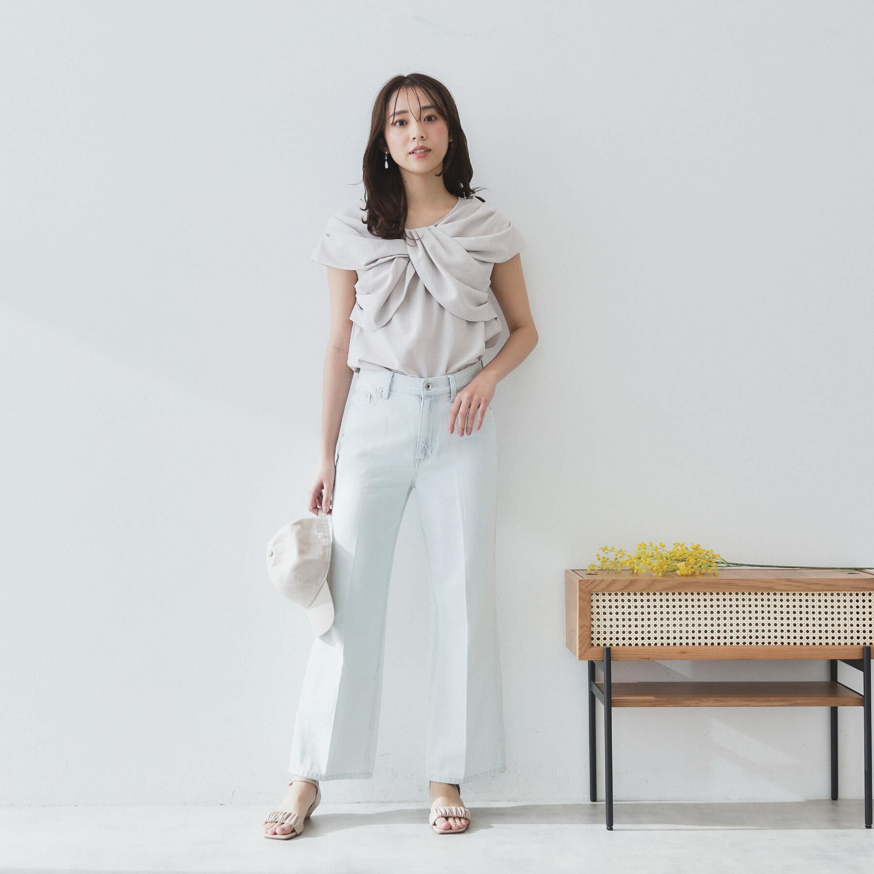 index「《丈が選べる》ストレートデニムパンツ【洗濯機洗い可】」|その他|