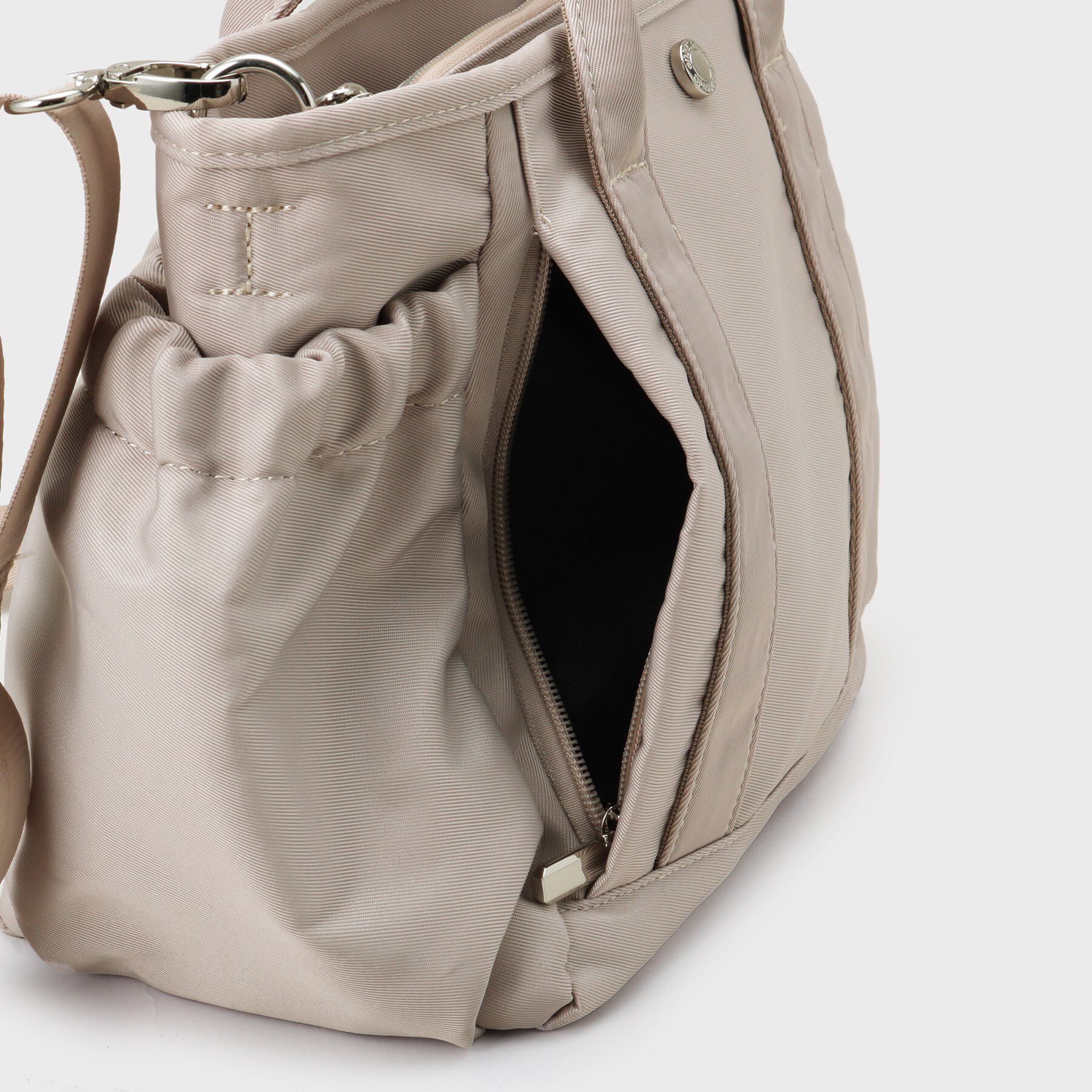 OPAQUE.CLIP「【軽量／撥水加工／2WAY】マルチポケットミドルトートバッグ」|トートバッグ|