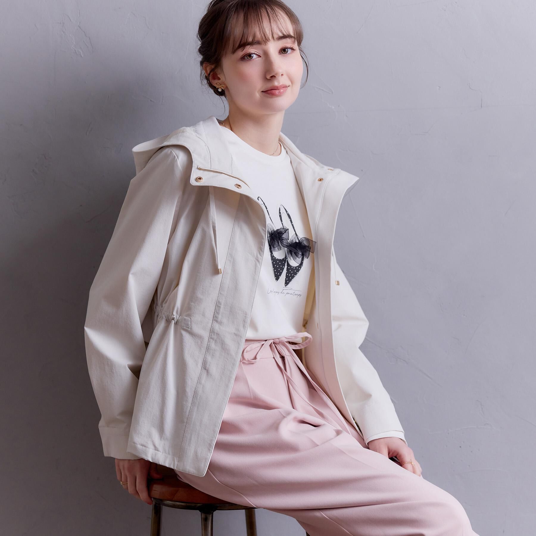 Couture broach「【撥水・洗える】愛されマンパ」|ブルゾン・スタジャン|