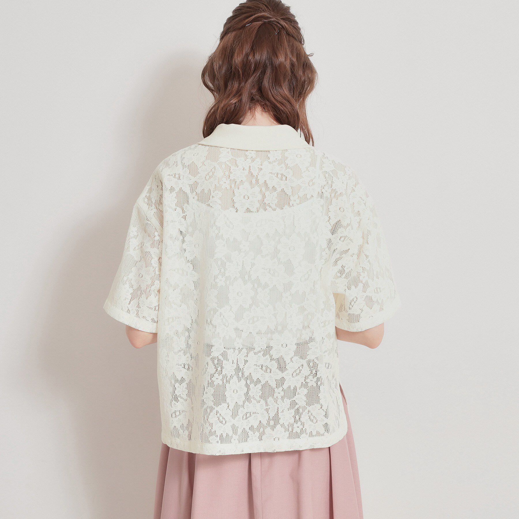 Couture broach「フラワーエンブロイダリーブラウス」|シャツ・ブラウス|