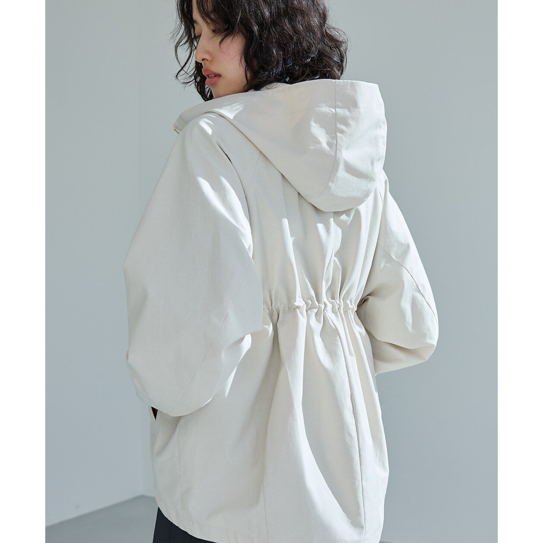 THE SHOP TK「【撥水】ウエストドロストマウンテンパーカ」|ブルゾン・スタジャン|