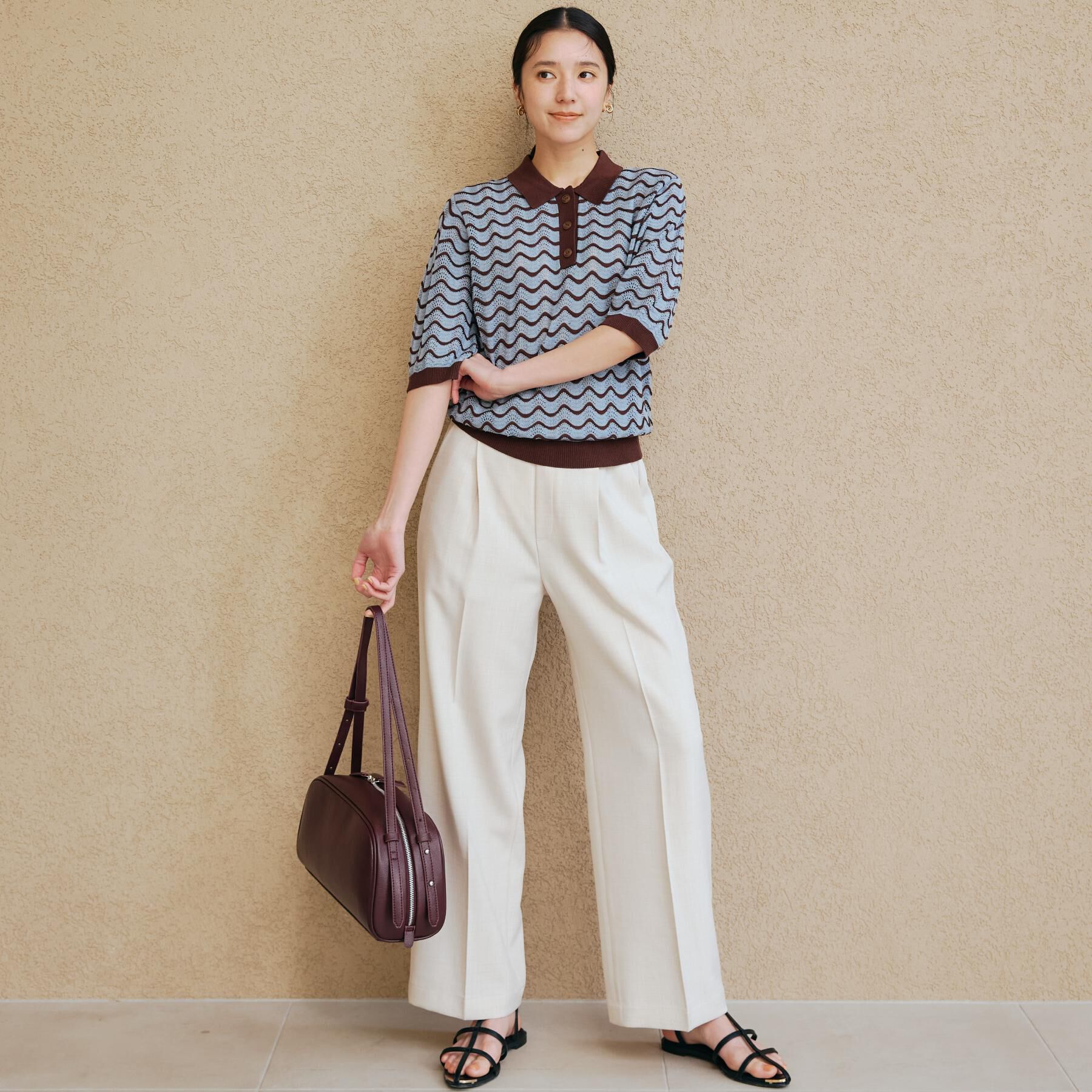 THE SHOP TK「【CAVIAN】ベーシックワイドパンツ/洗濯機OK」|その他|