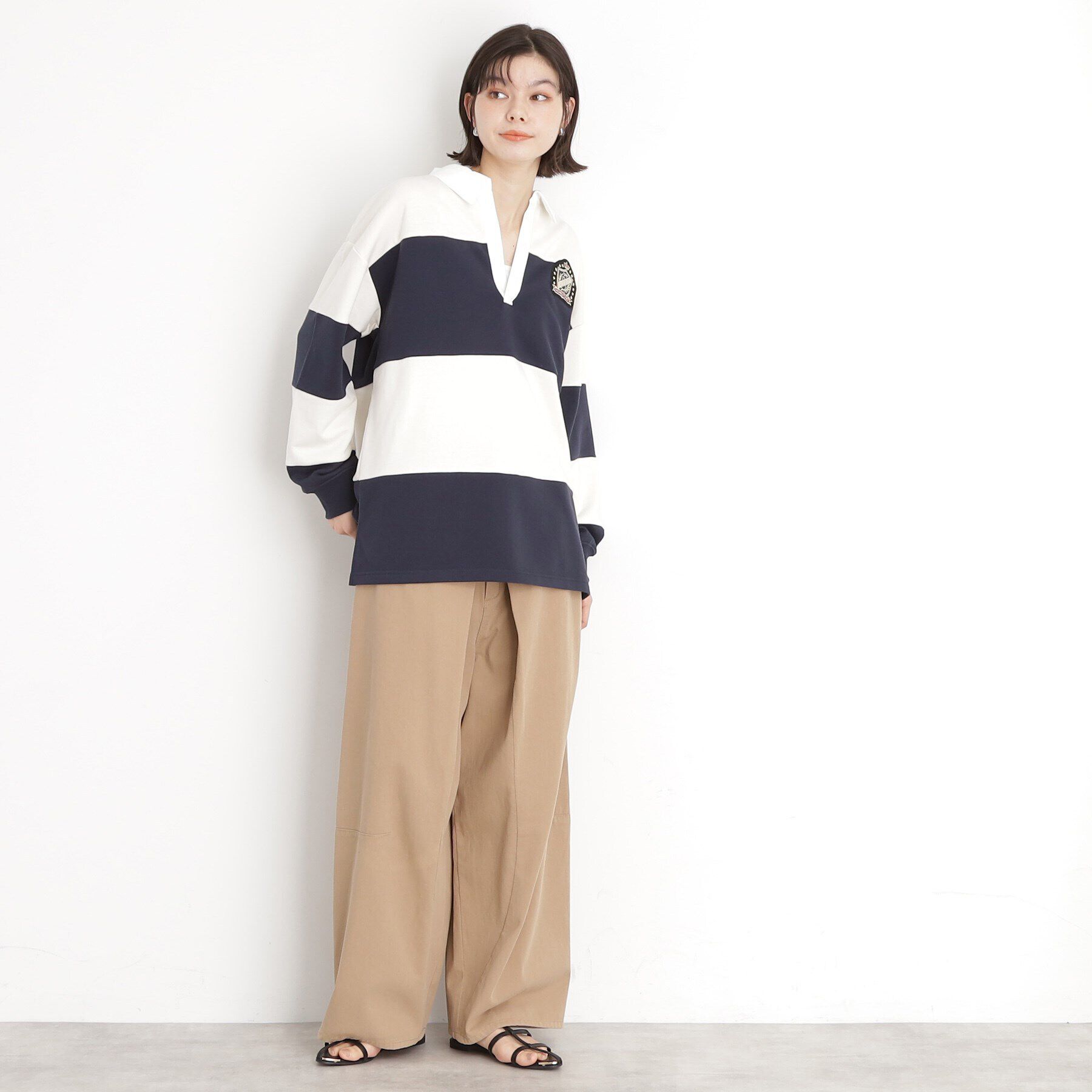 THE SHOP TK「ラガーシャツ/洗濯機OK」|Tシャツ・カットソー|