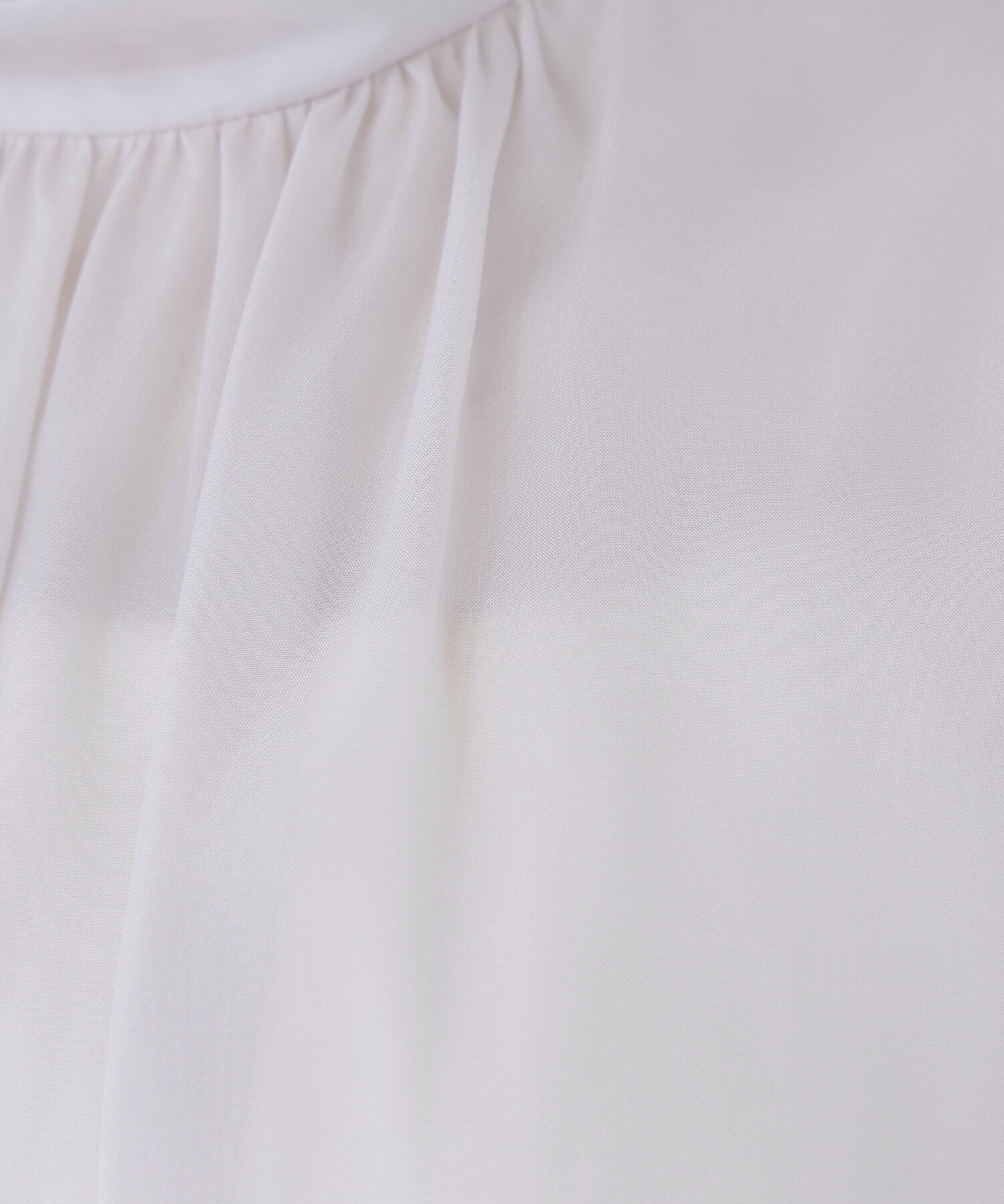  「ハイネックシアースリーブブラウス半袖」|シャツ・ブラウス|