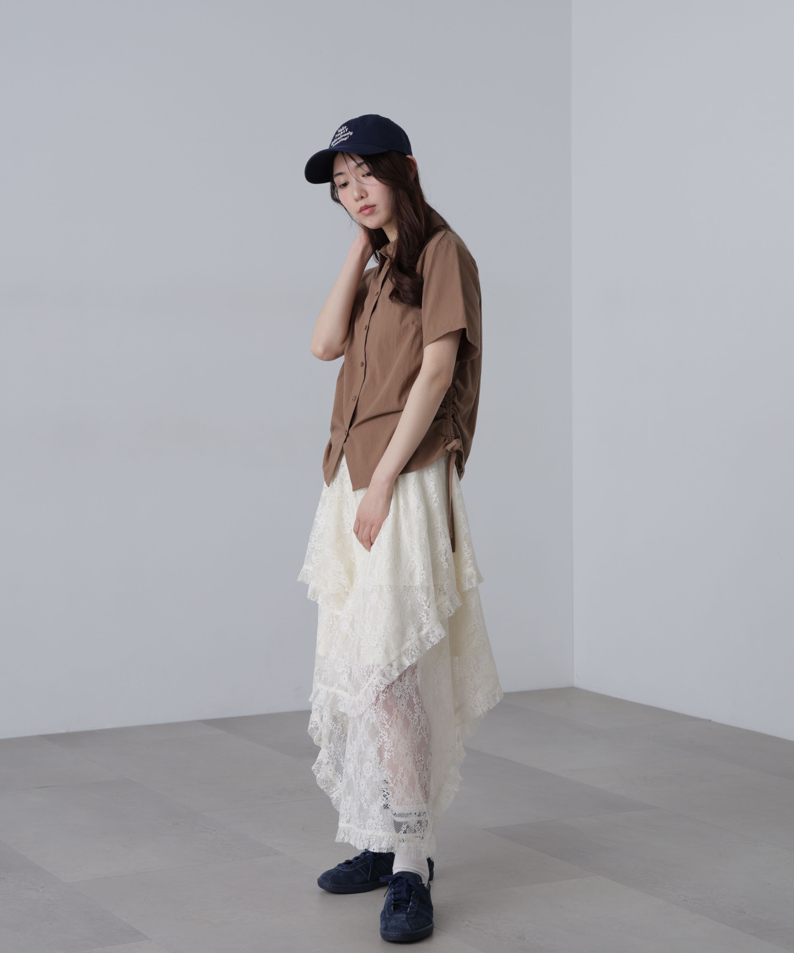  「ドロストチェックシャツ」|シャツ・ブラウス|