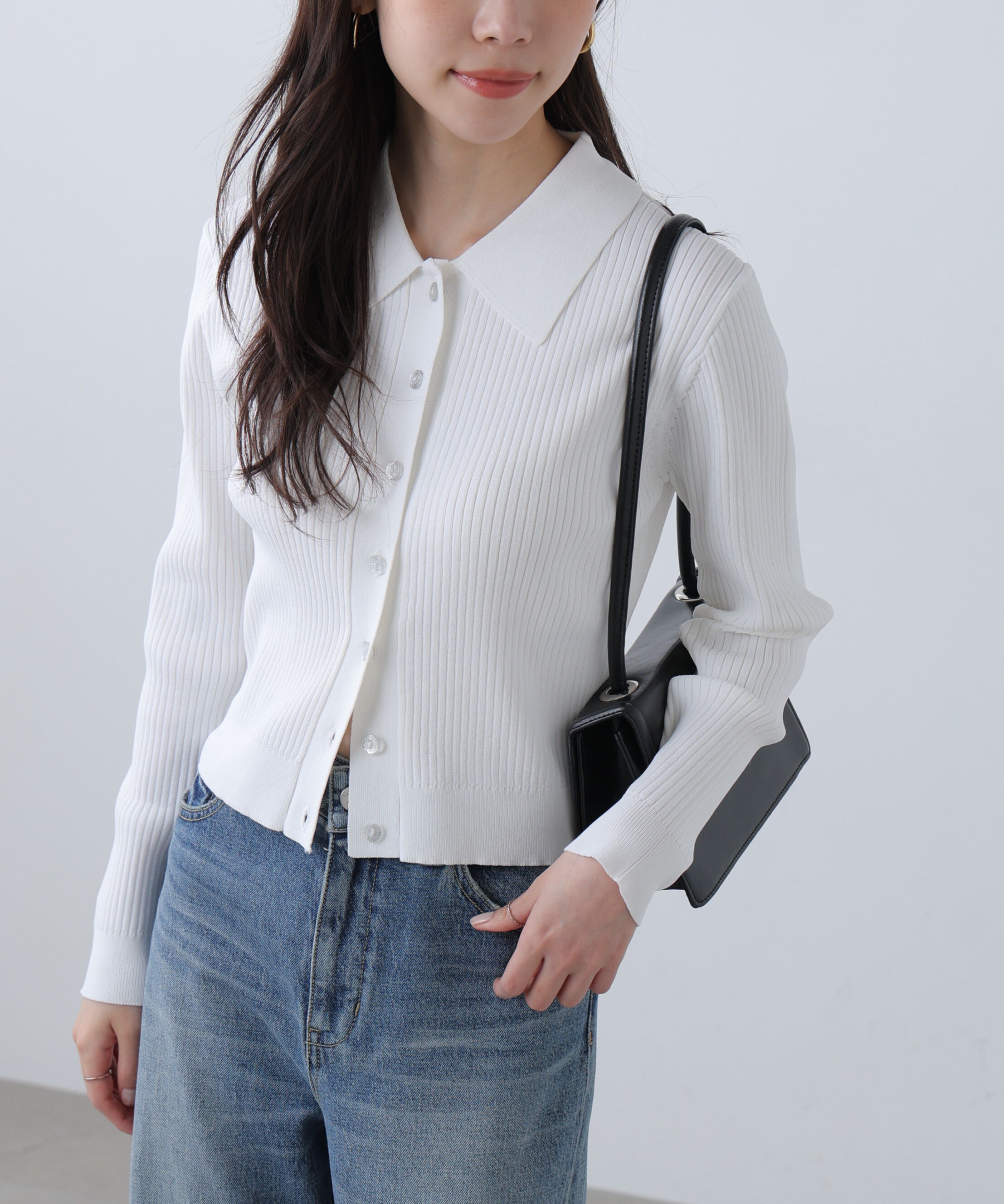  「きらきらボタンニット〈MFM〉」|ニット・セーター|