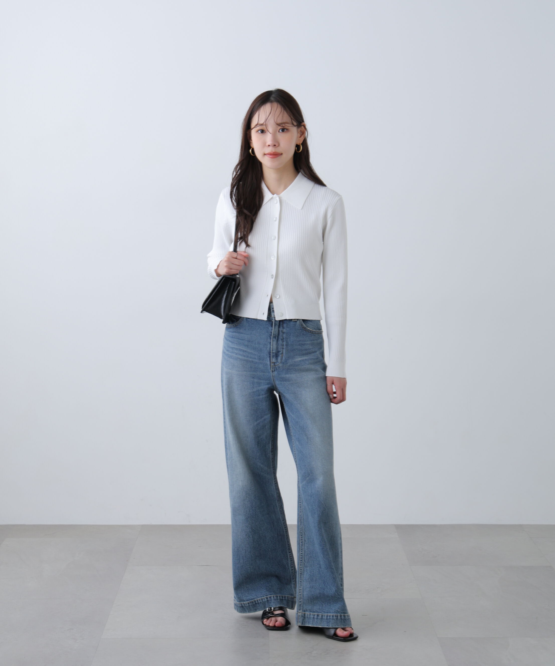  「きらきらボタンニット〈MFM〉」|ニット・セーター|