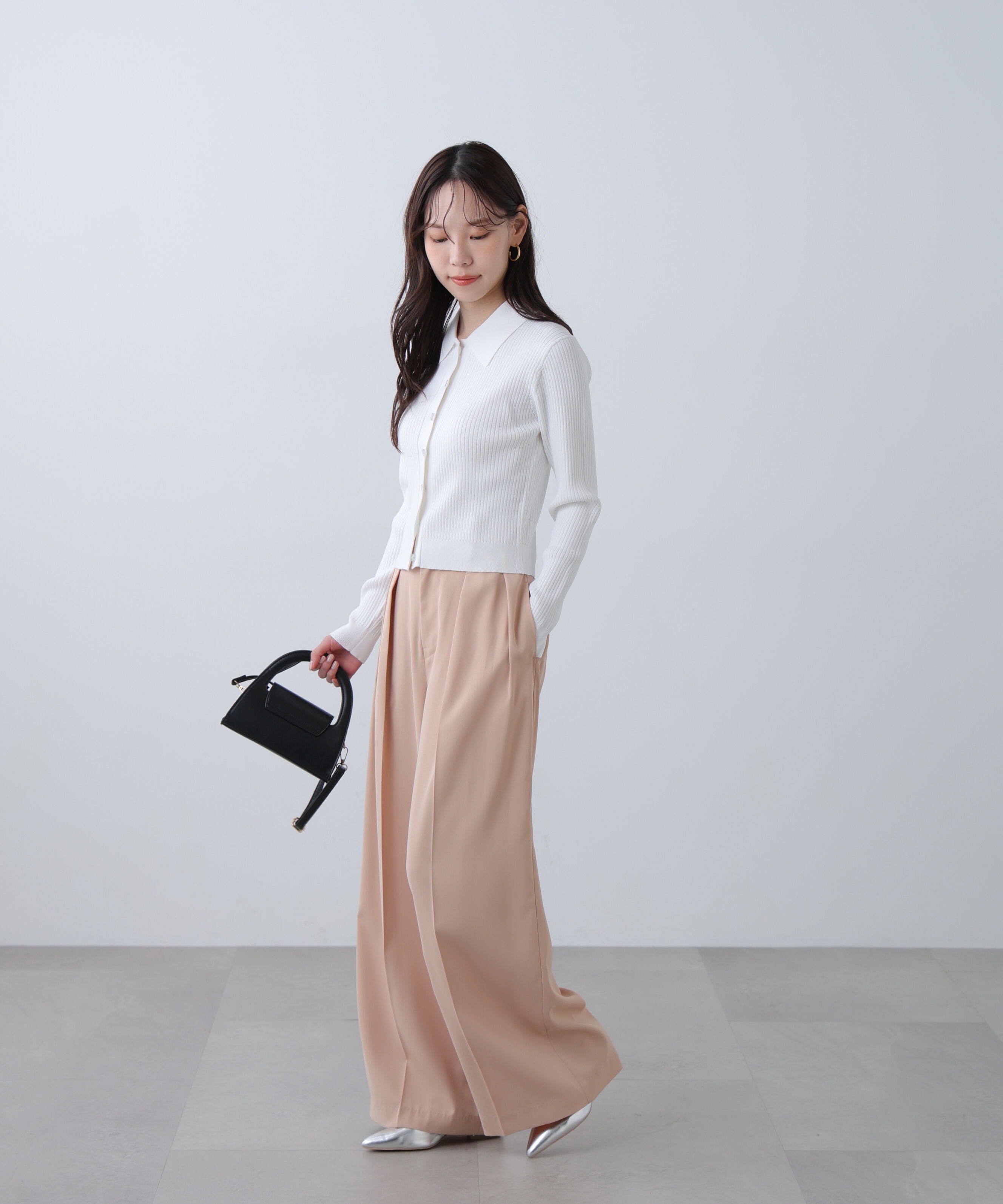  「きらきらボタンニット〈MFM〉」|ニット・セーター|