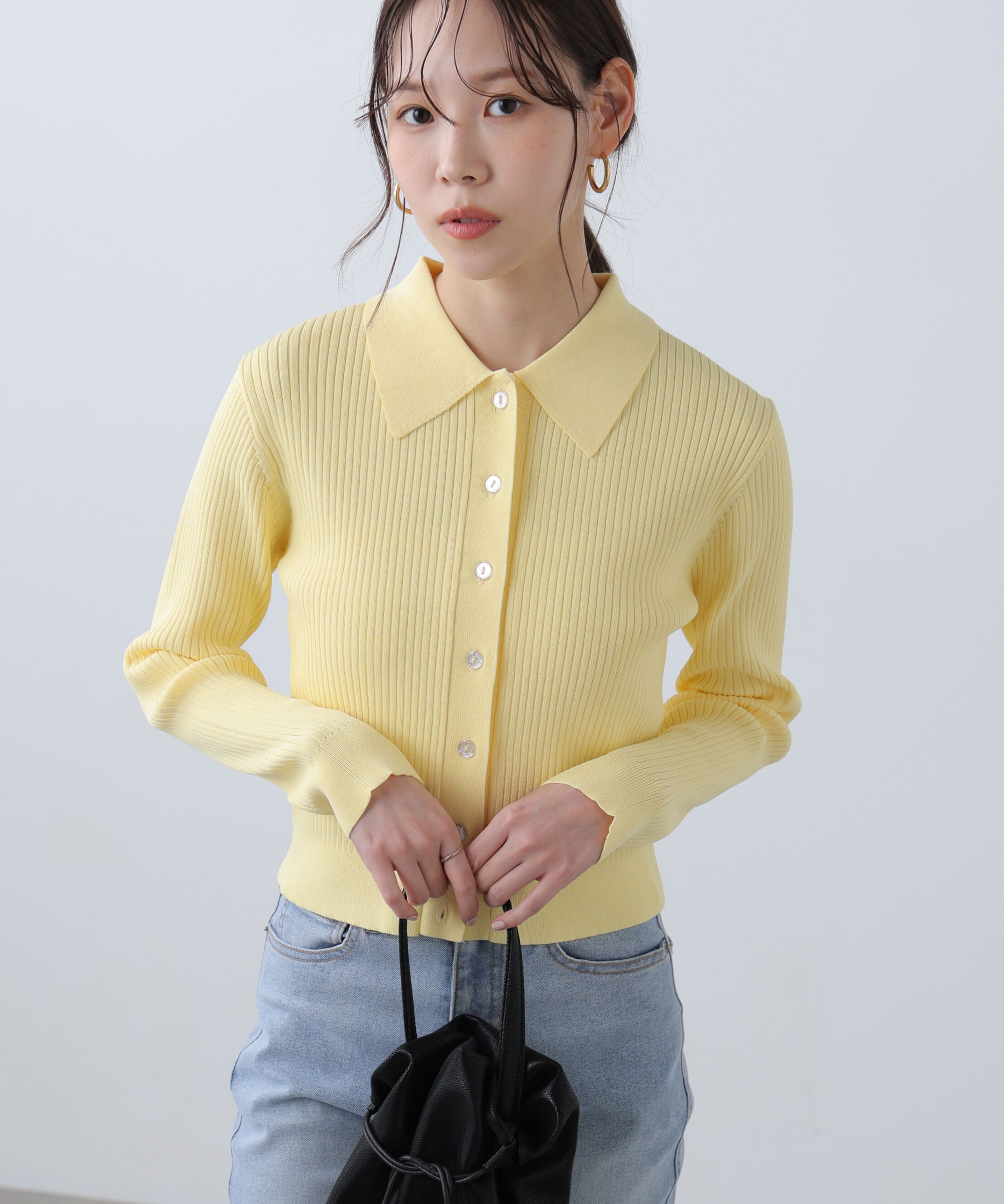  「きらきらボタンニット〈MFM〉」|ニット・セーター|