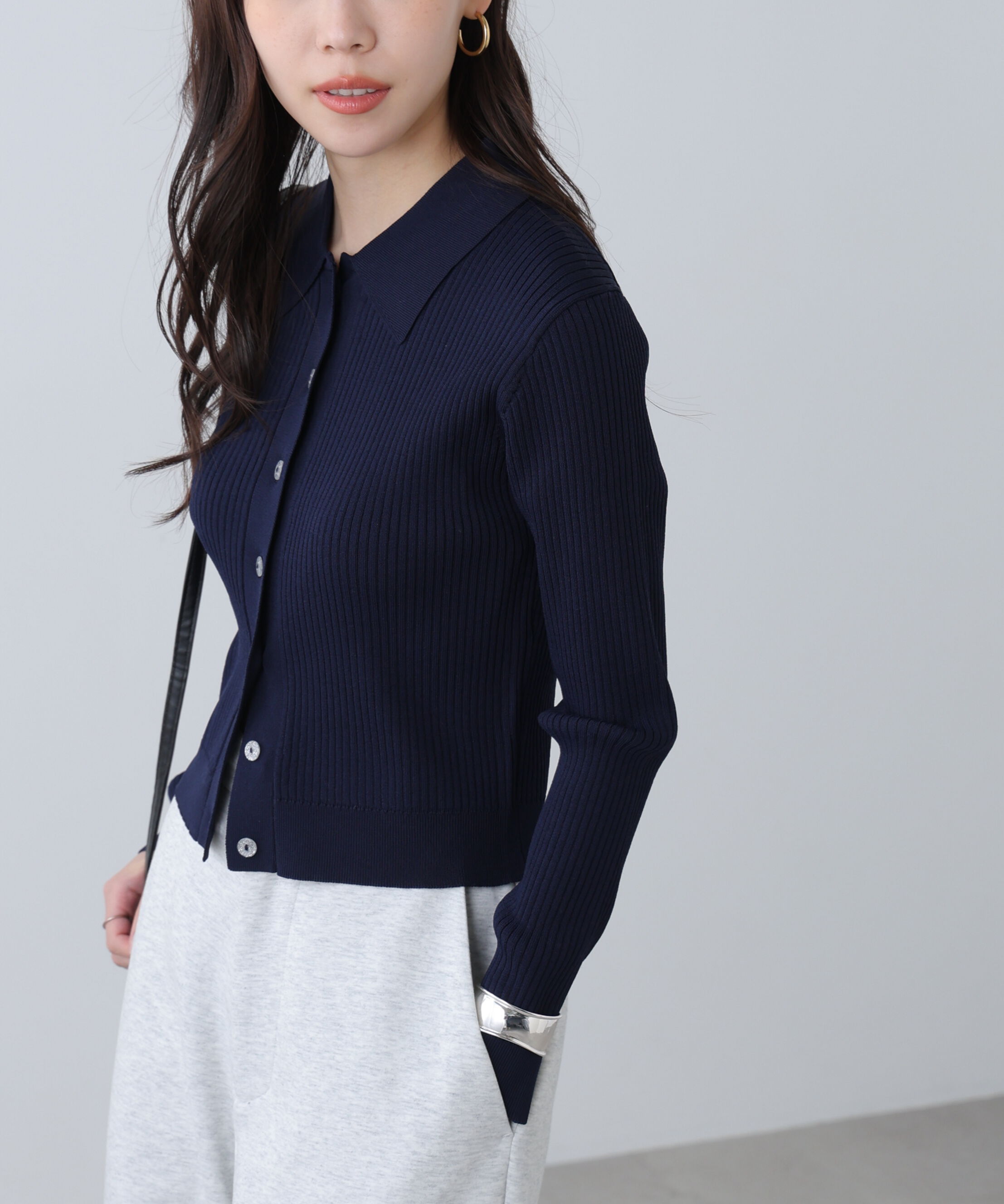  「きらきらボタンニット〈MFM〉」|ニット・セーター|