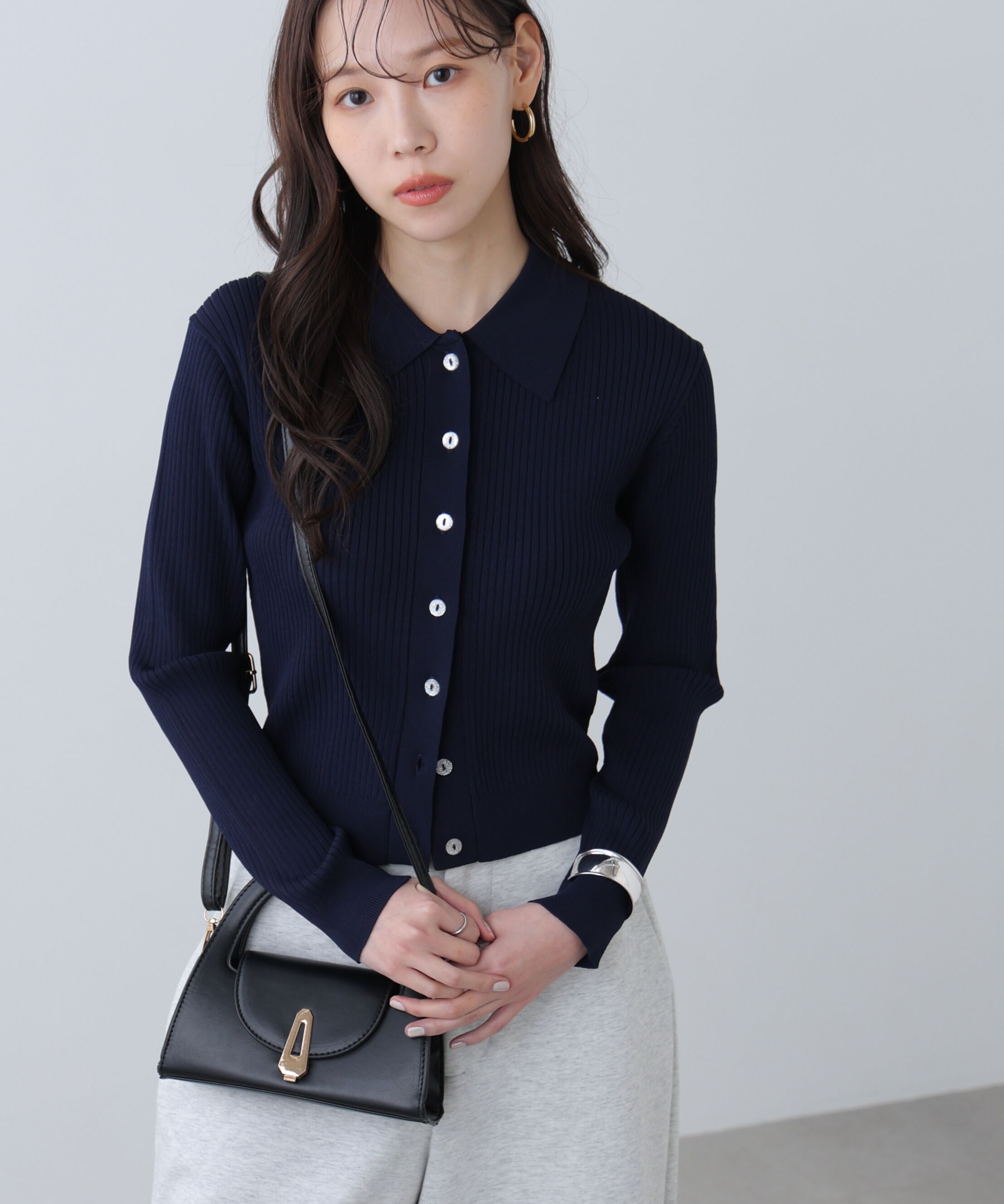  「きらきらボタンニット〈MFM〉」|ニット・セーター|