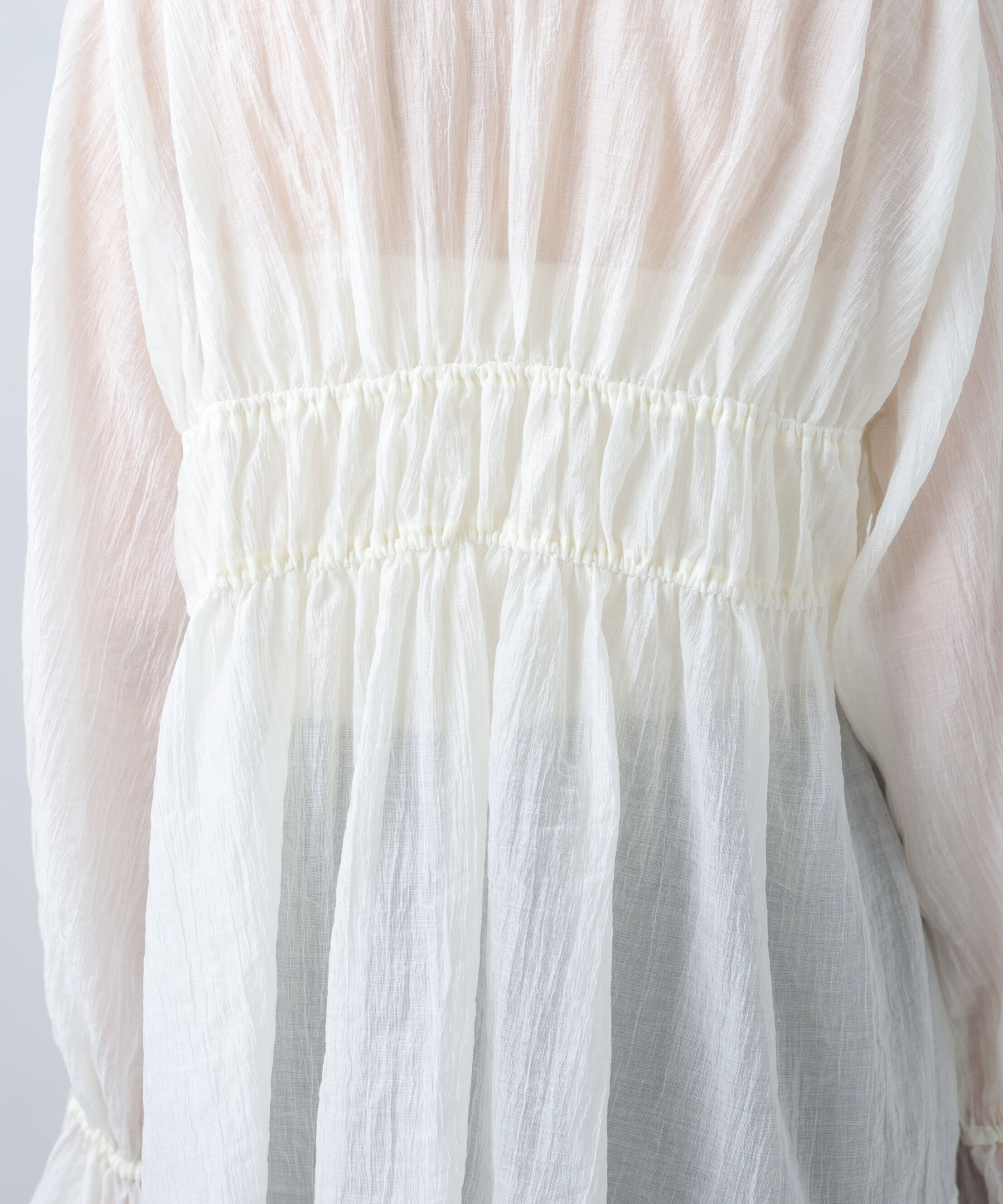  「シャーリングドロストブラウス」|シャツ・ブラウス|