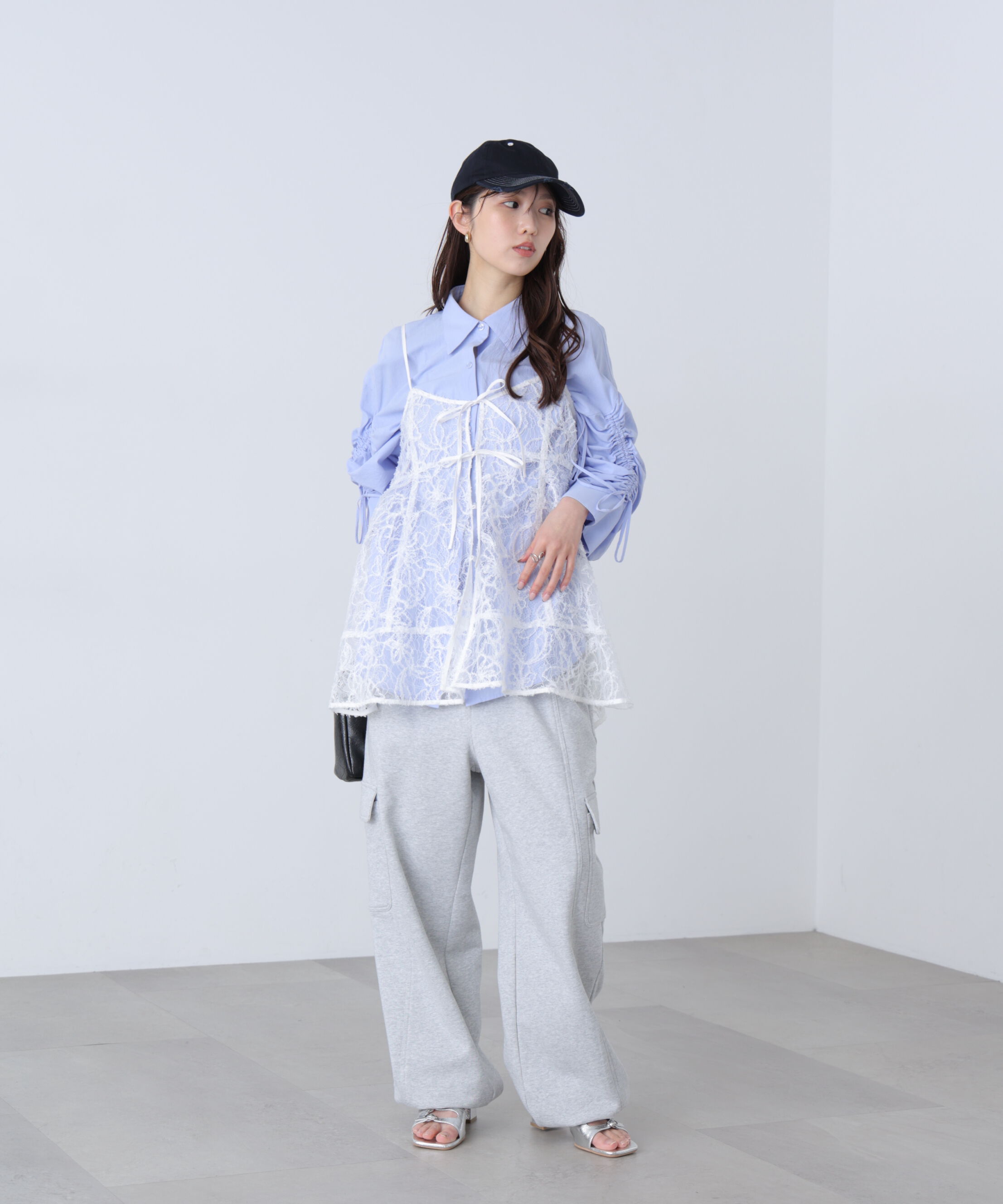  「レースキャミチュニック」|シャツ・ブラウス|