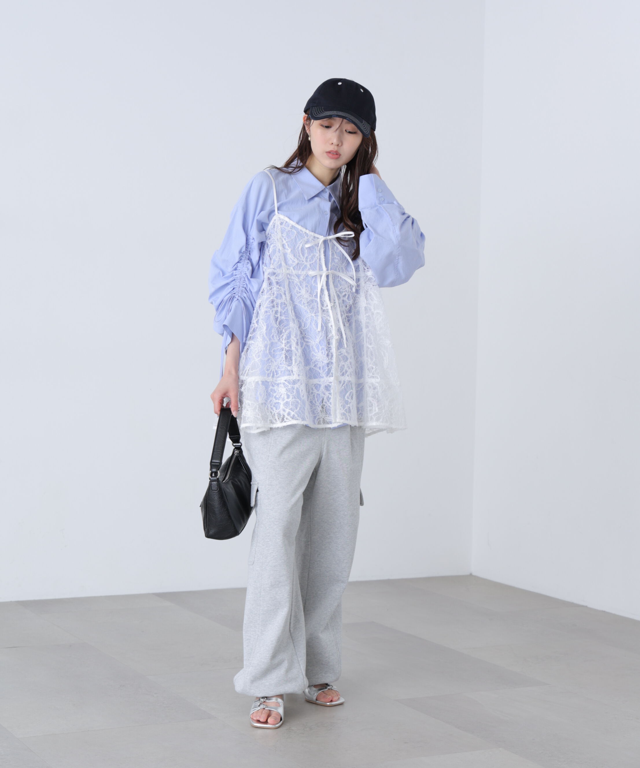  「レースキャミチュニック」|シャツ・ブラウス|