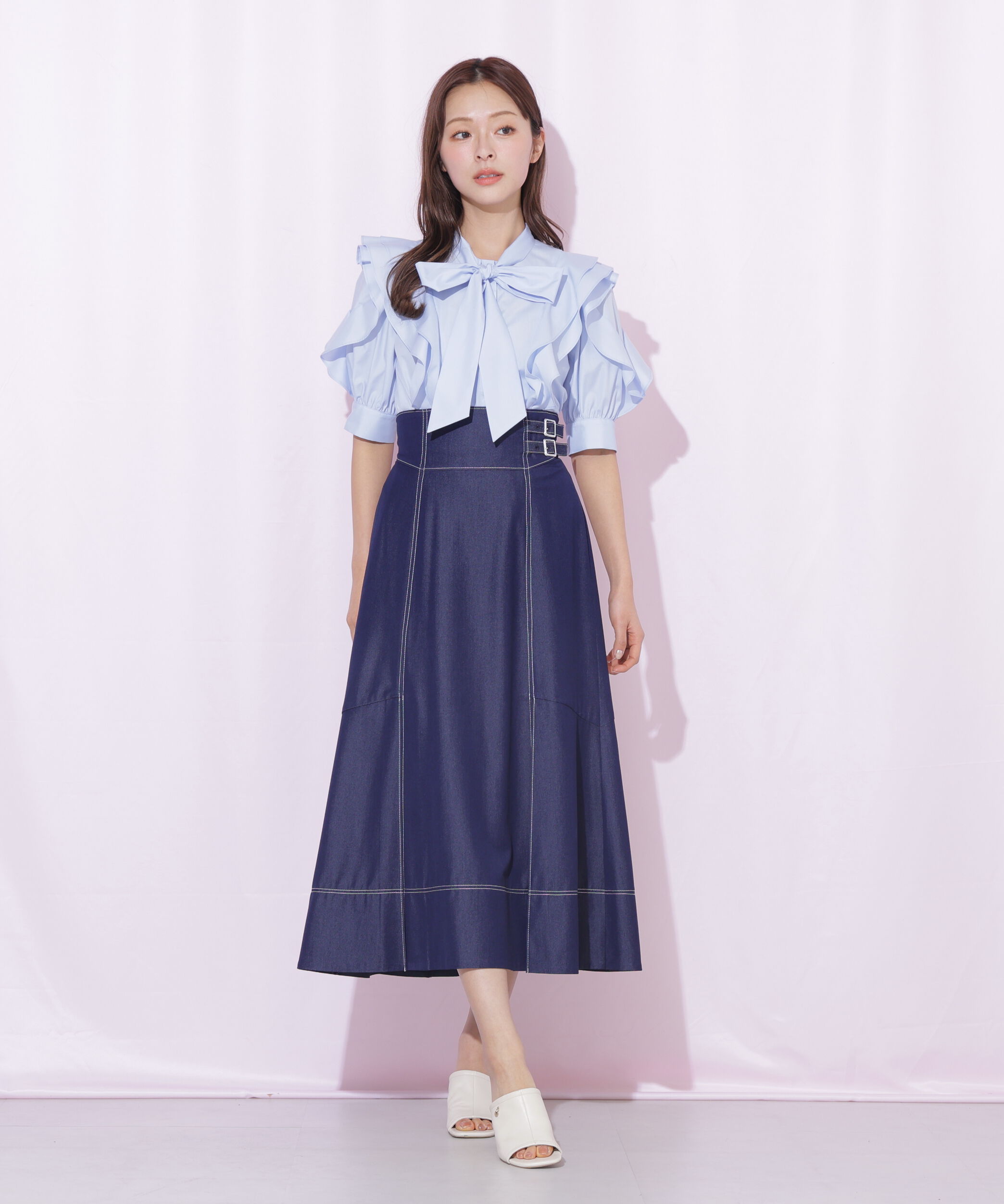  「ビッグボウタイブラウス」|シャツ・ブラウス|