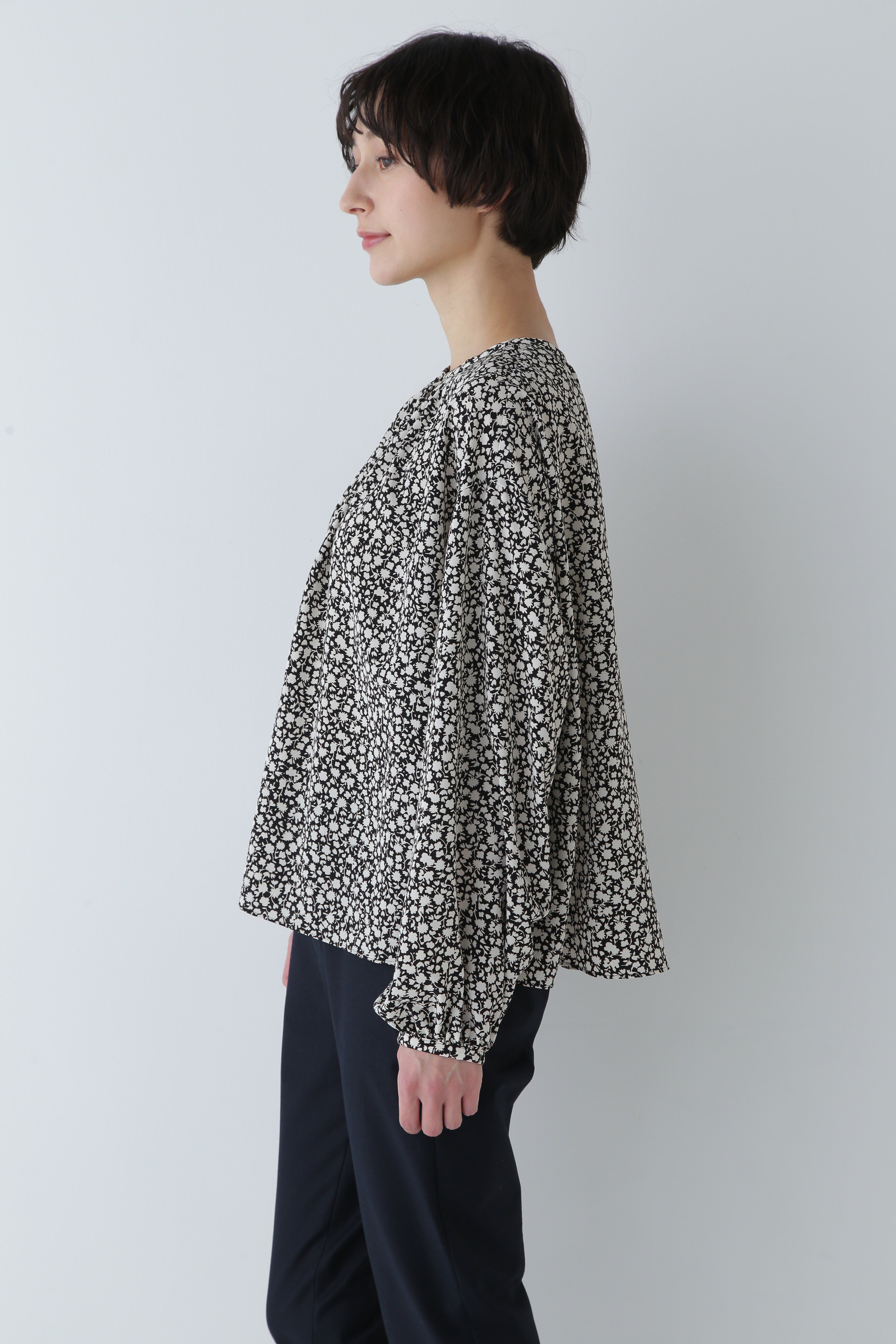  「◆フラワープリントブラウス」|シャツ・ブラウス|