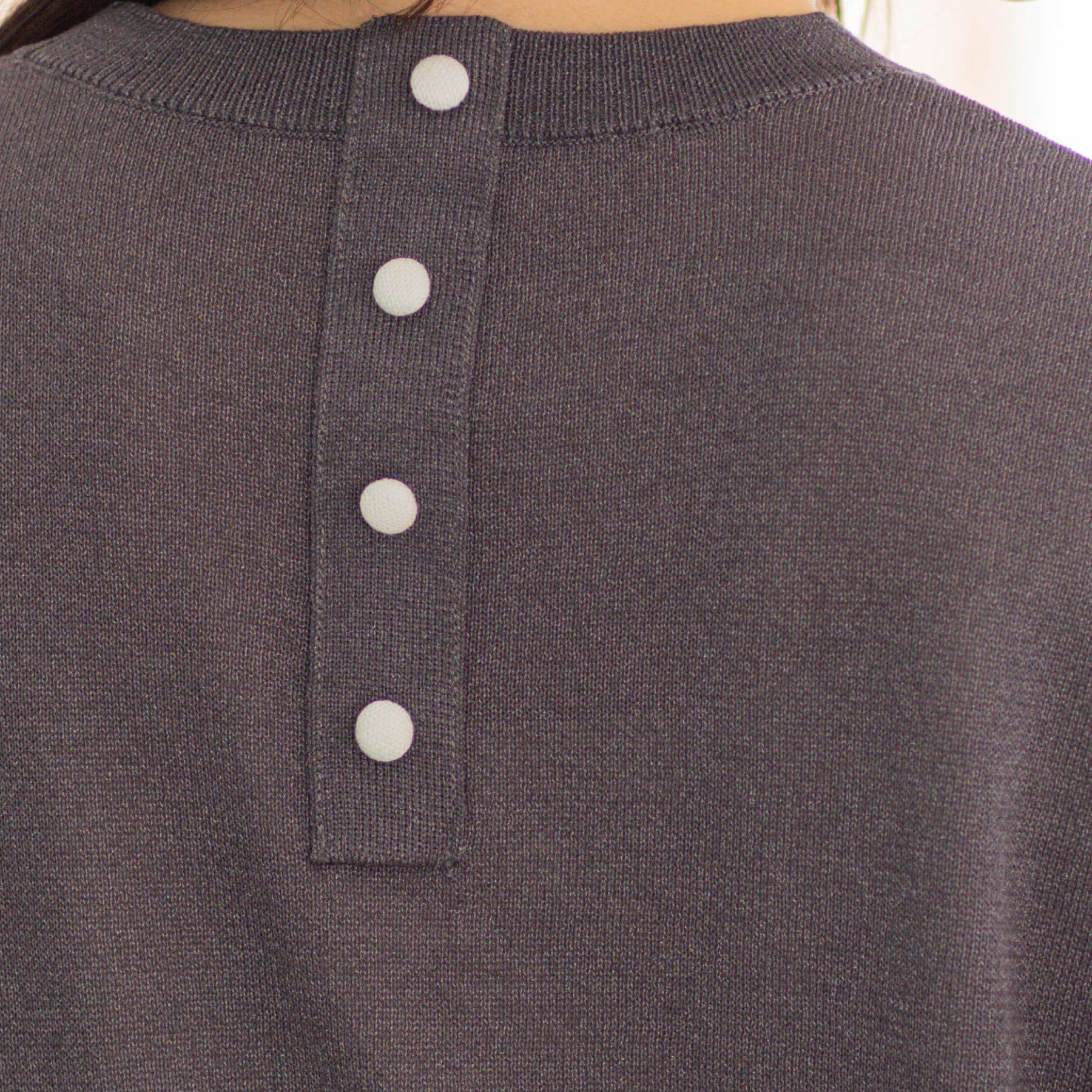 SHOO･LA･RUE「配色ラインニットTシャツ」|ニット・セーター|