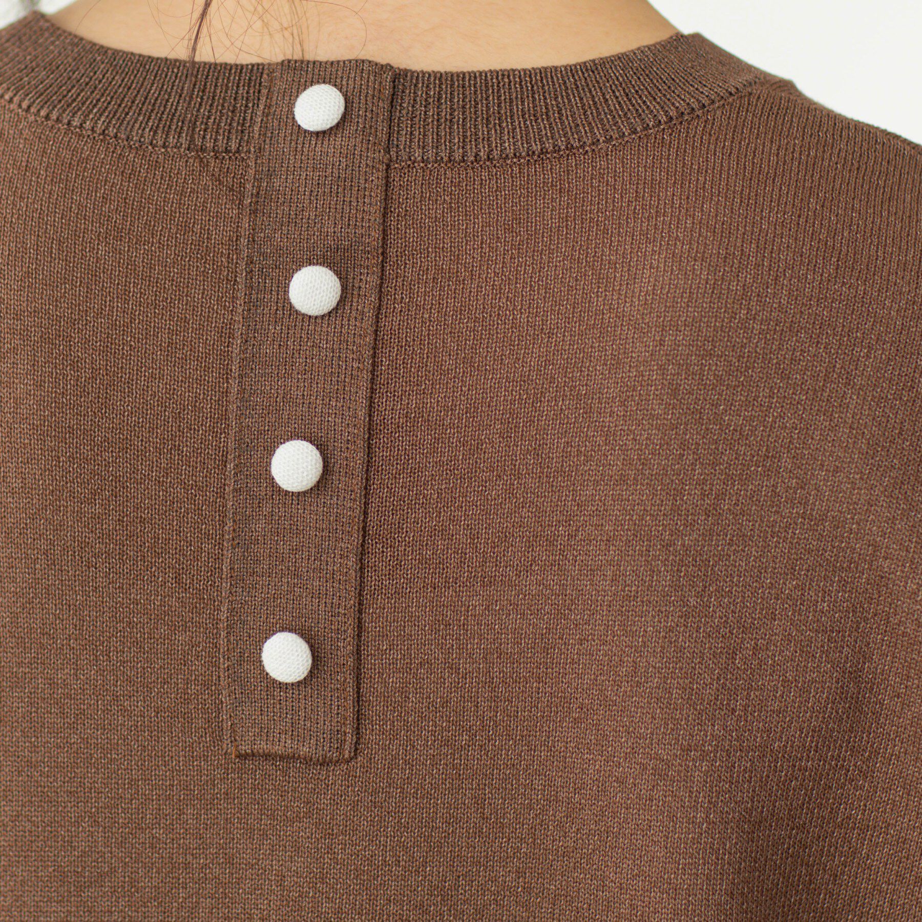 SHOO･LA･RUE「配色ラインニットTシャツ」|ニット・セーター|