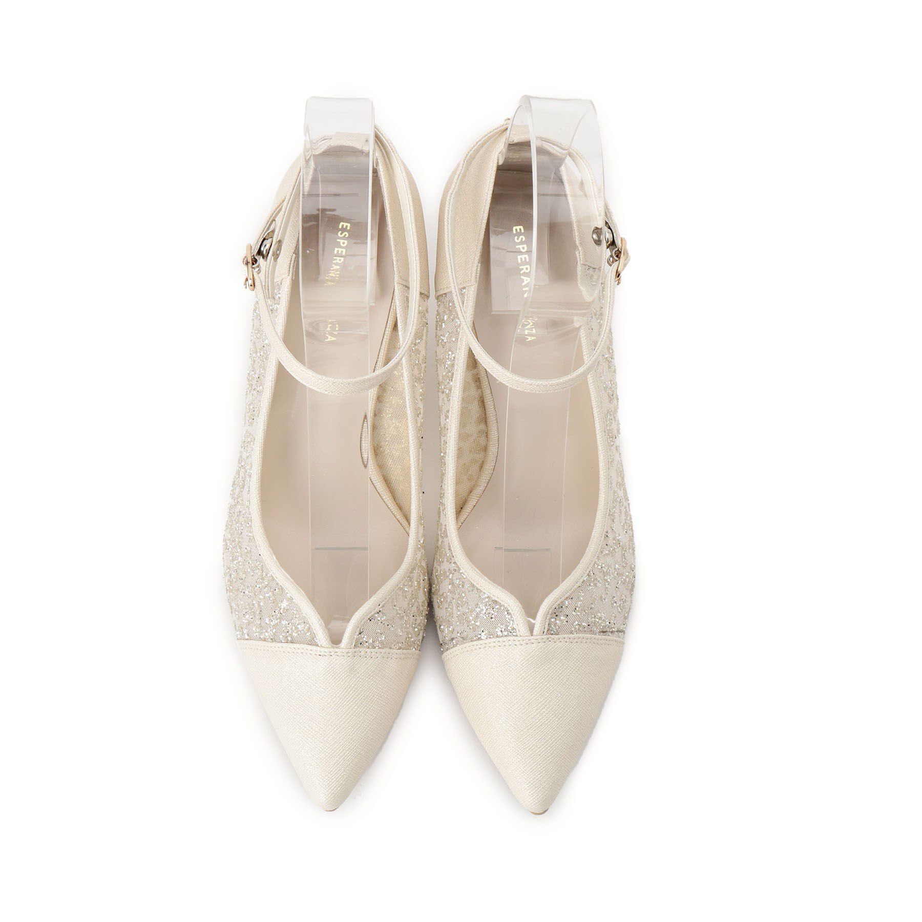 ESPERANZA「ハートカットストラップパンプス」|パンプス|