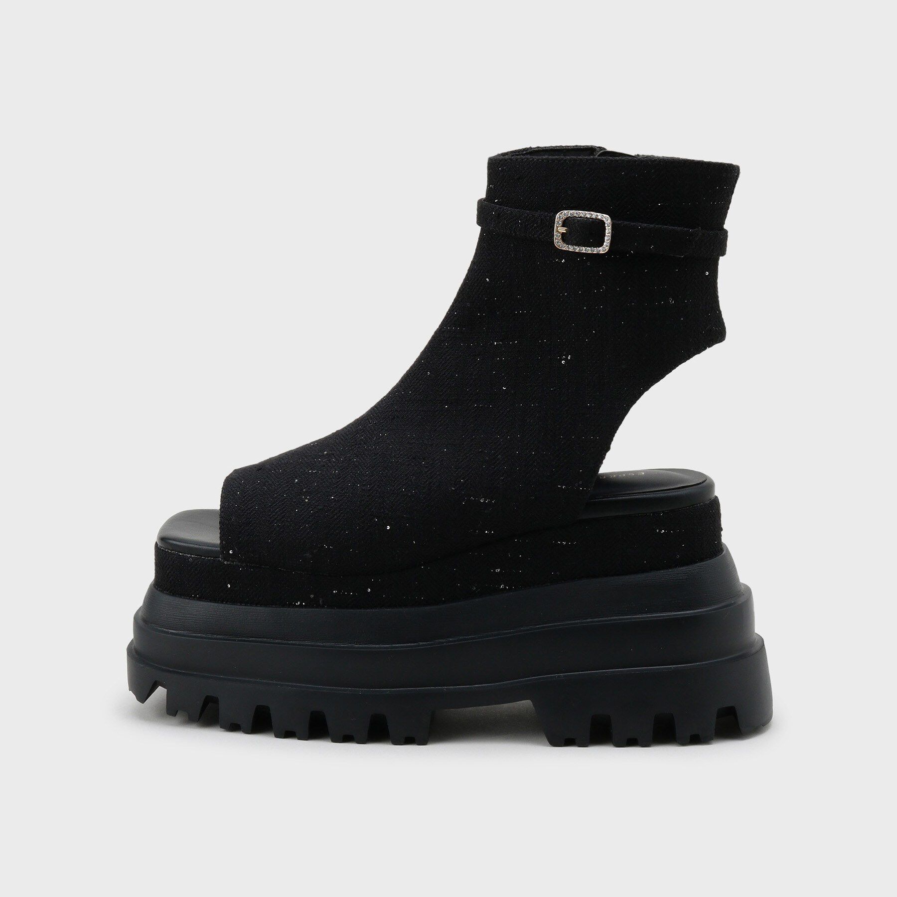 ESPERANZA「ボリューム厚底ブーツサンダル」|ショートブーツ|